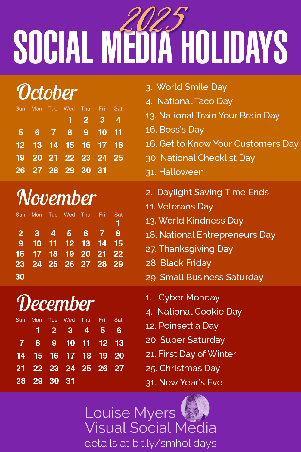 December Special Days 2025 Calendar