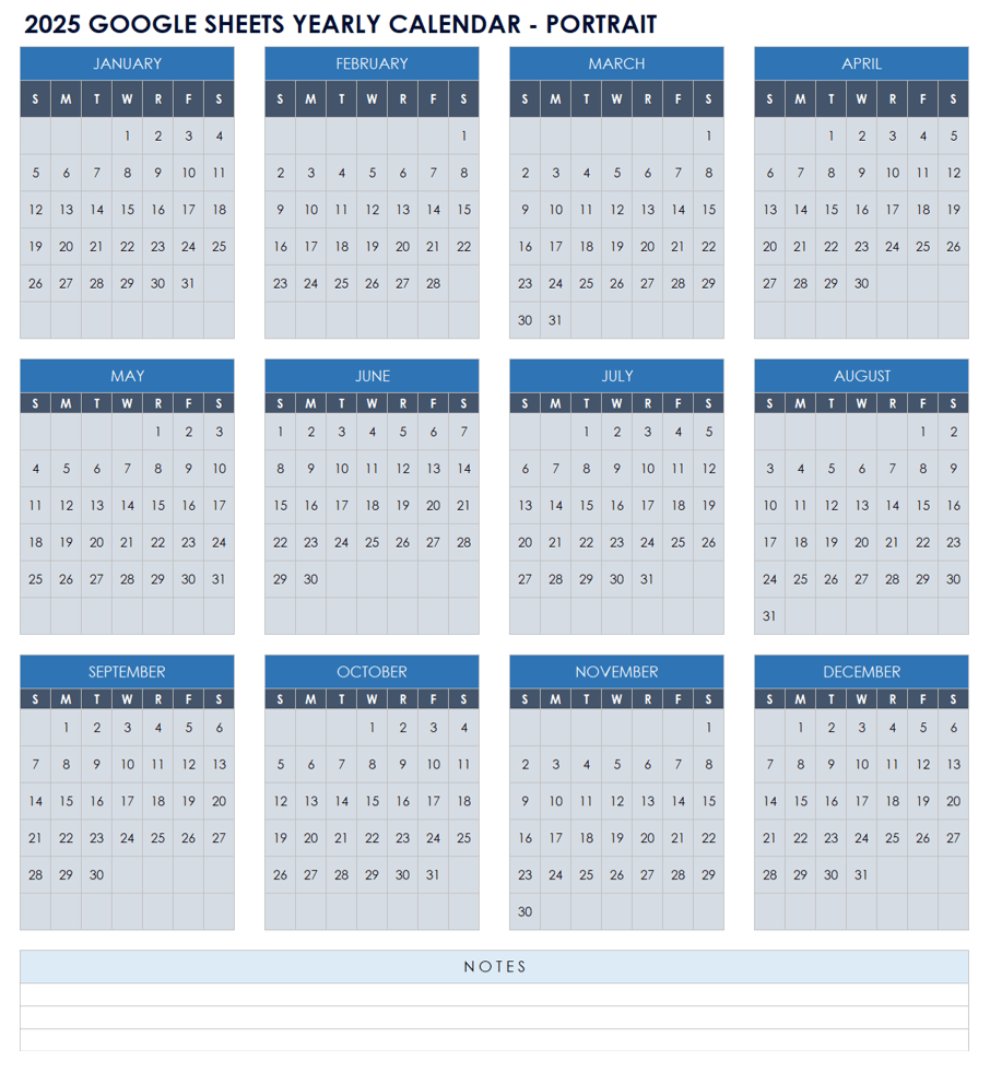 September 2025 Calendar Google Sheets