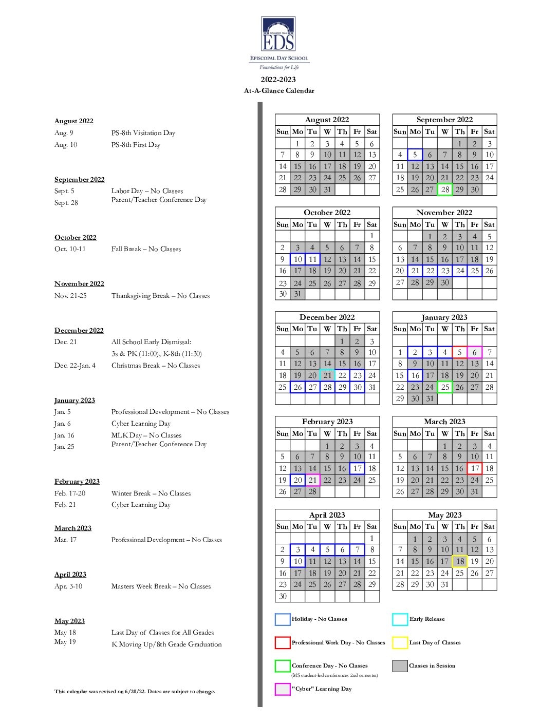 Augusta Con 2025 Calendar