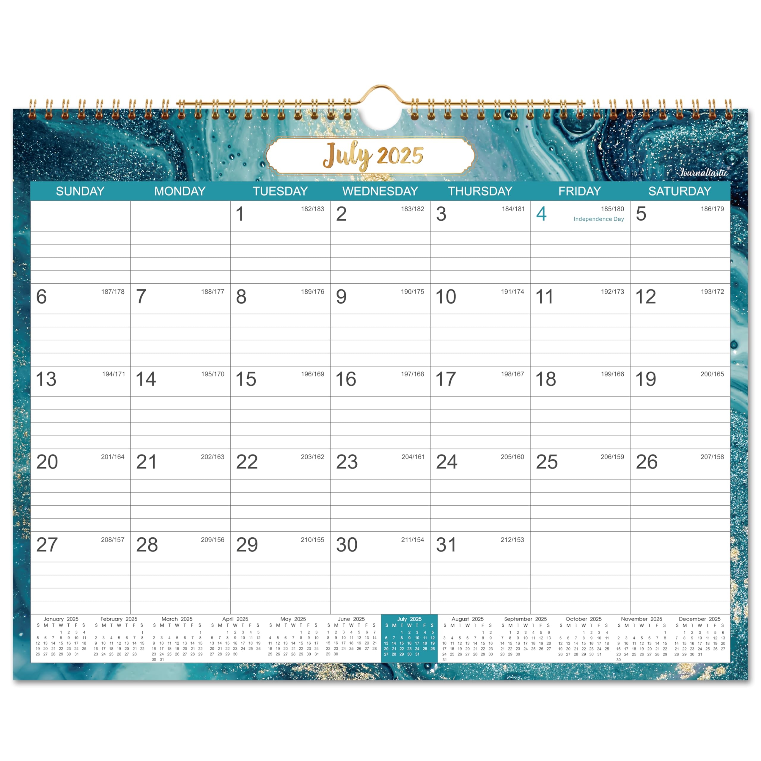 Julian Calendar Dates 2025
