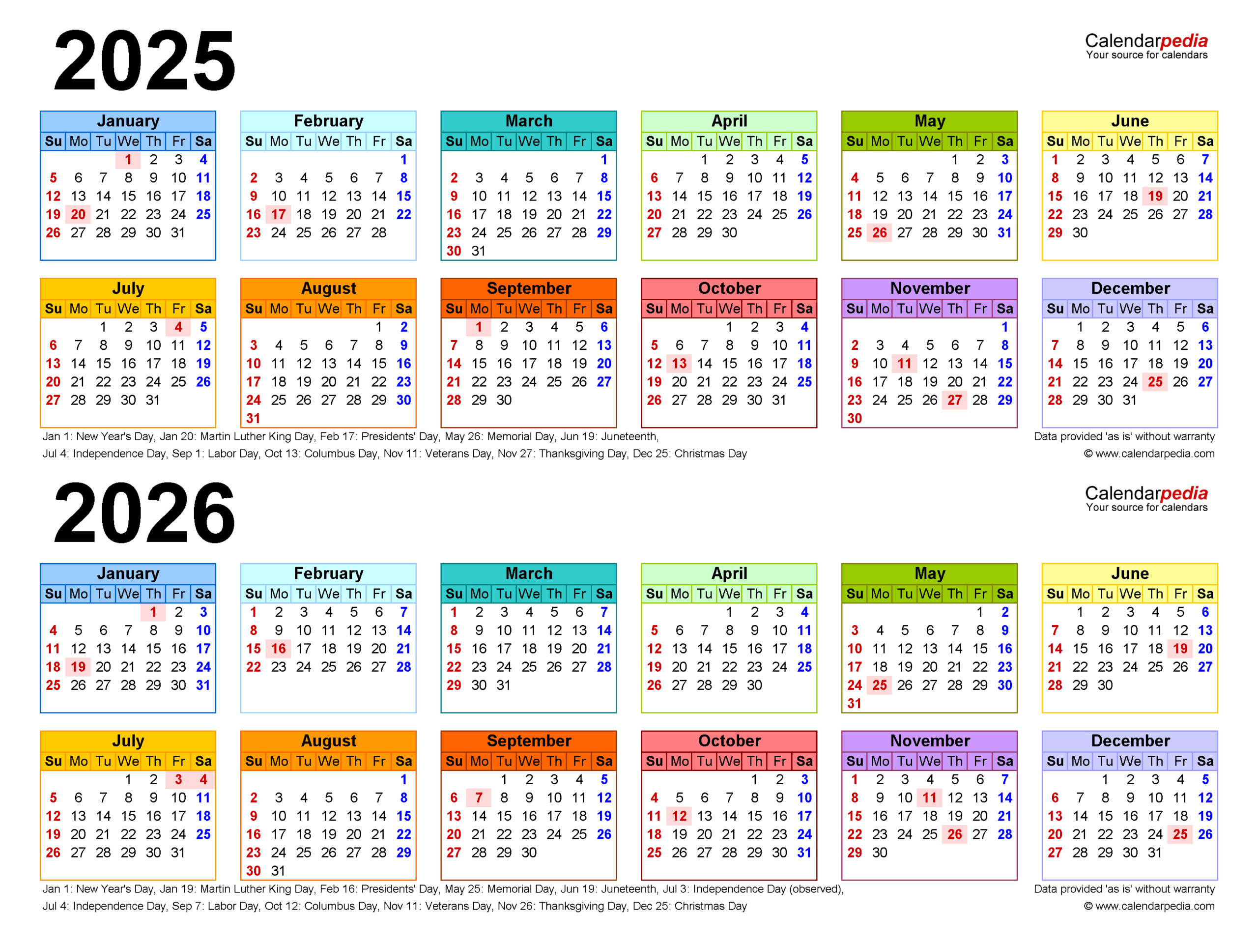 November 2025 To November 2026 Calendar