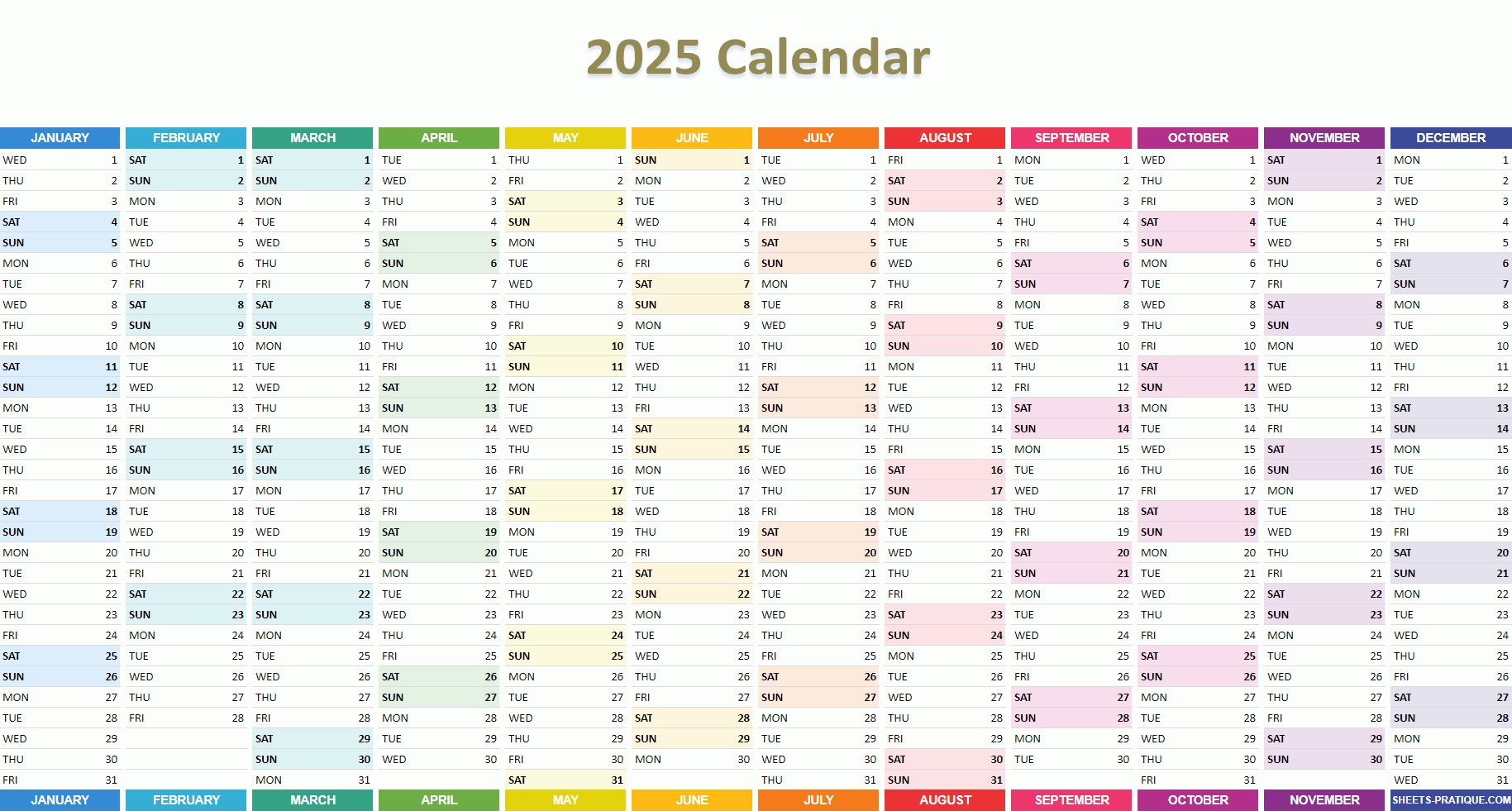 September 2025 Calendar Template Google Docs