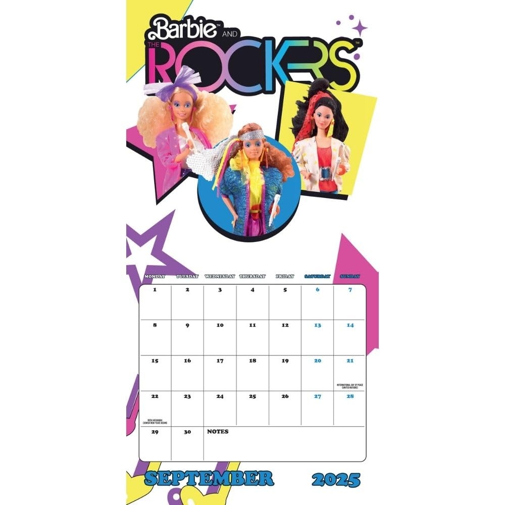2025 Calendar Barbie Month To View Square Calendar Official Product Danilo Promotions Ltd Danilo Promotions Ltd Danilo Promotions Ltd Amazon co uk Stationery U0026 Office Supplies