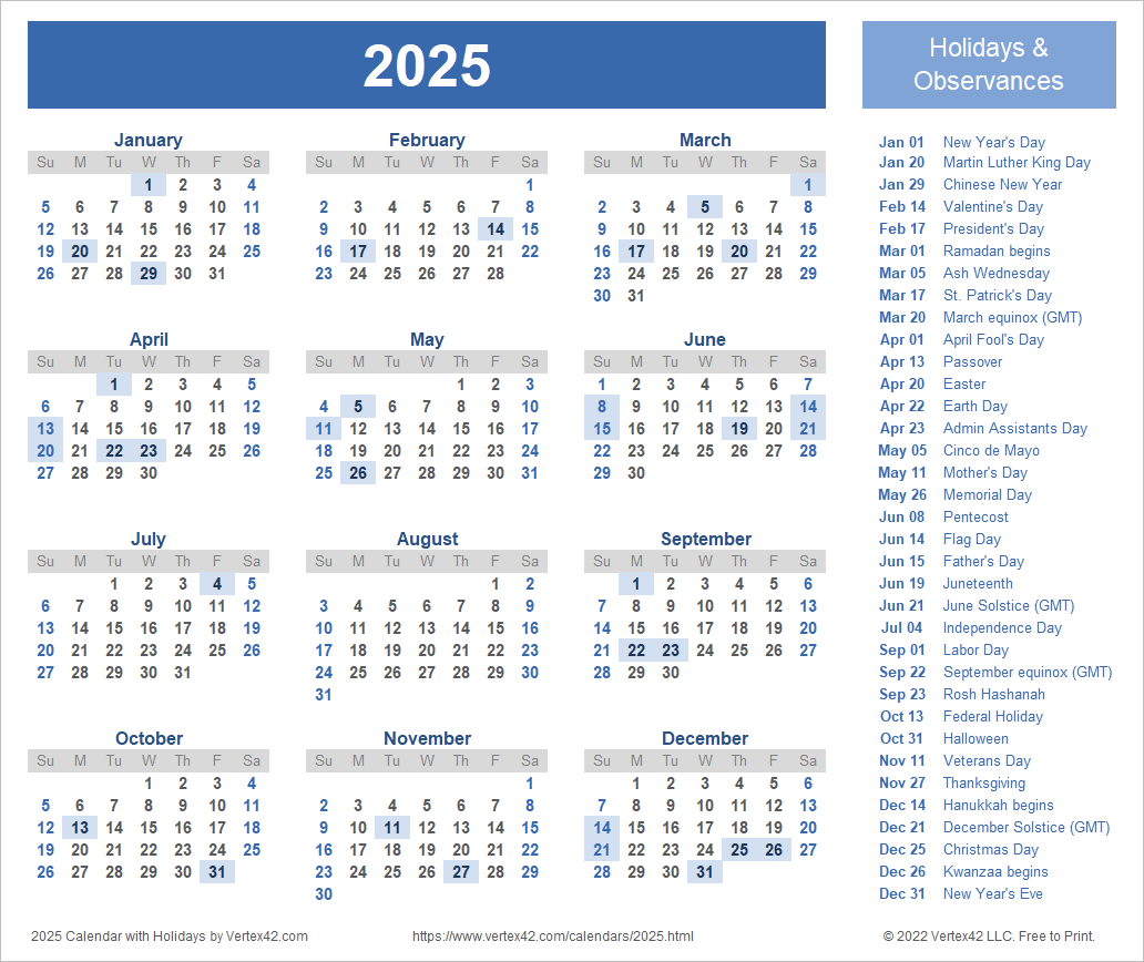 October Calendar 2025 Excel