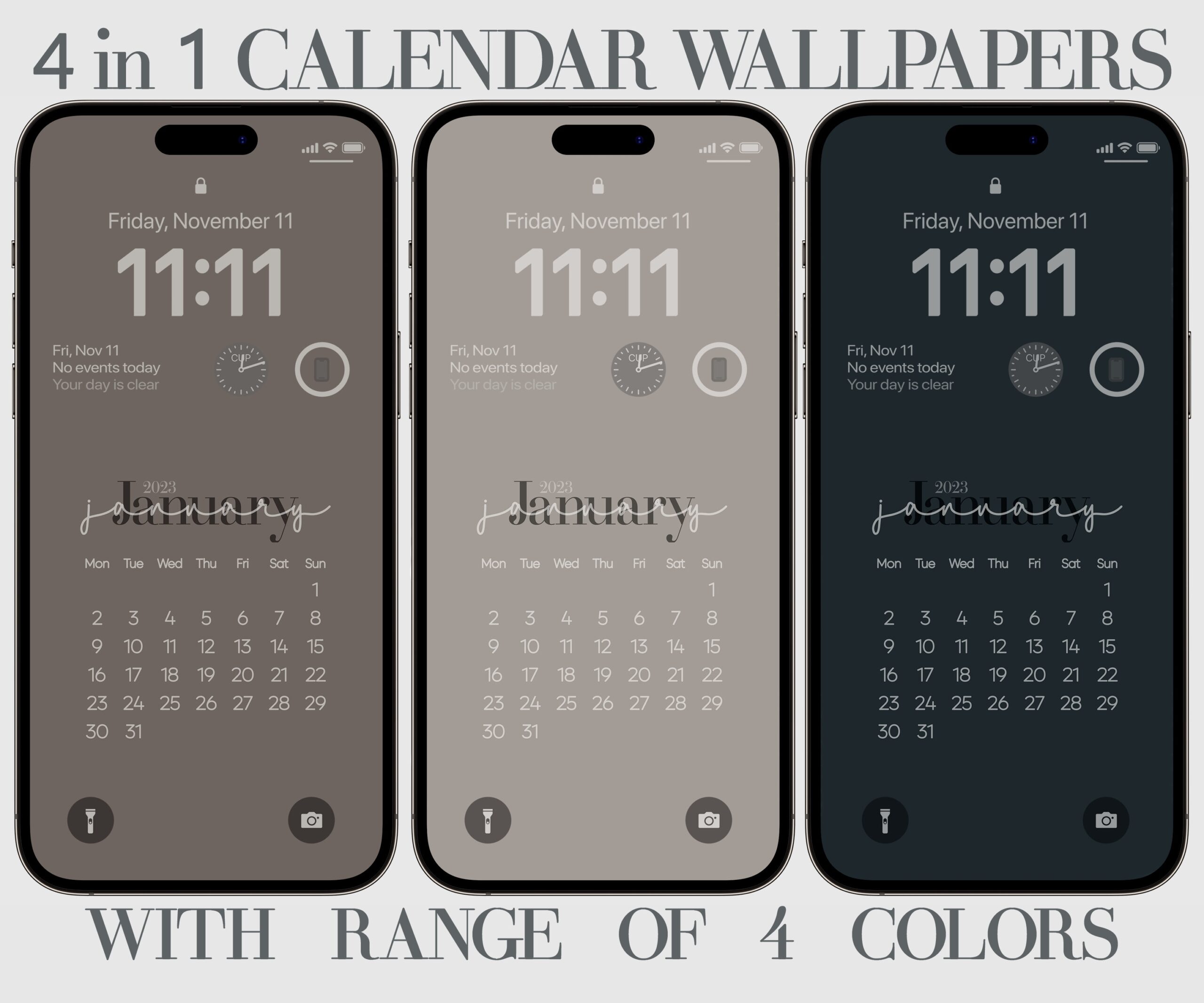 November 2025 Calendar Iphone Wallpaper