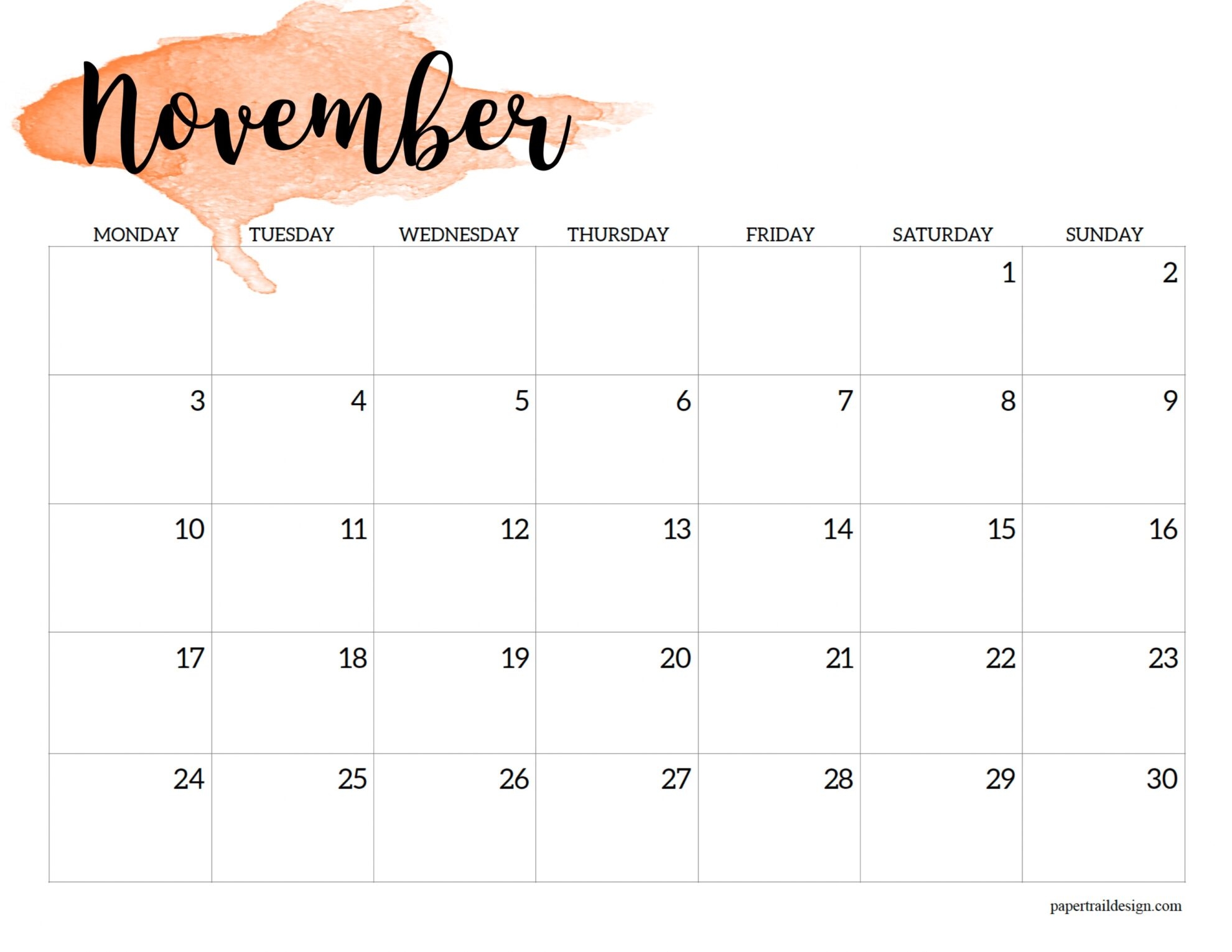 Fishing Calendar November 2025