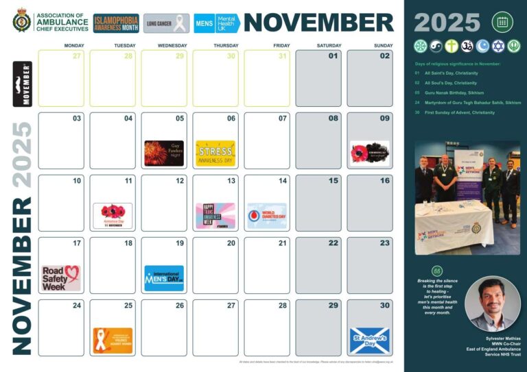 AACE Publishes New Cultural Calendar For 2025 Aace uk