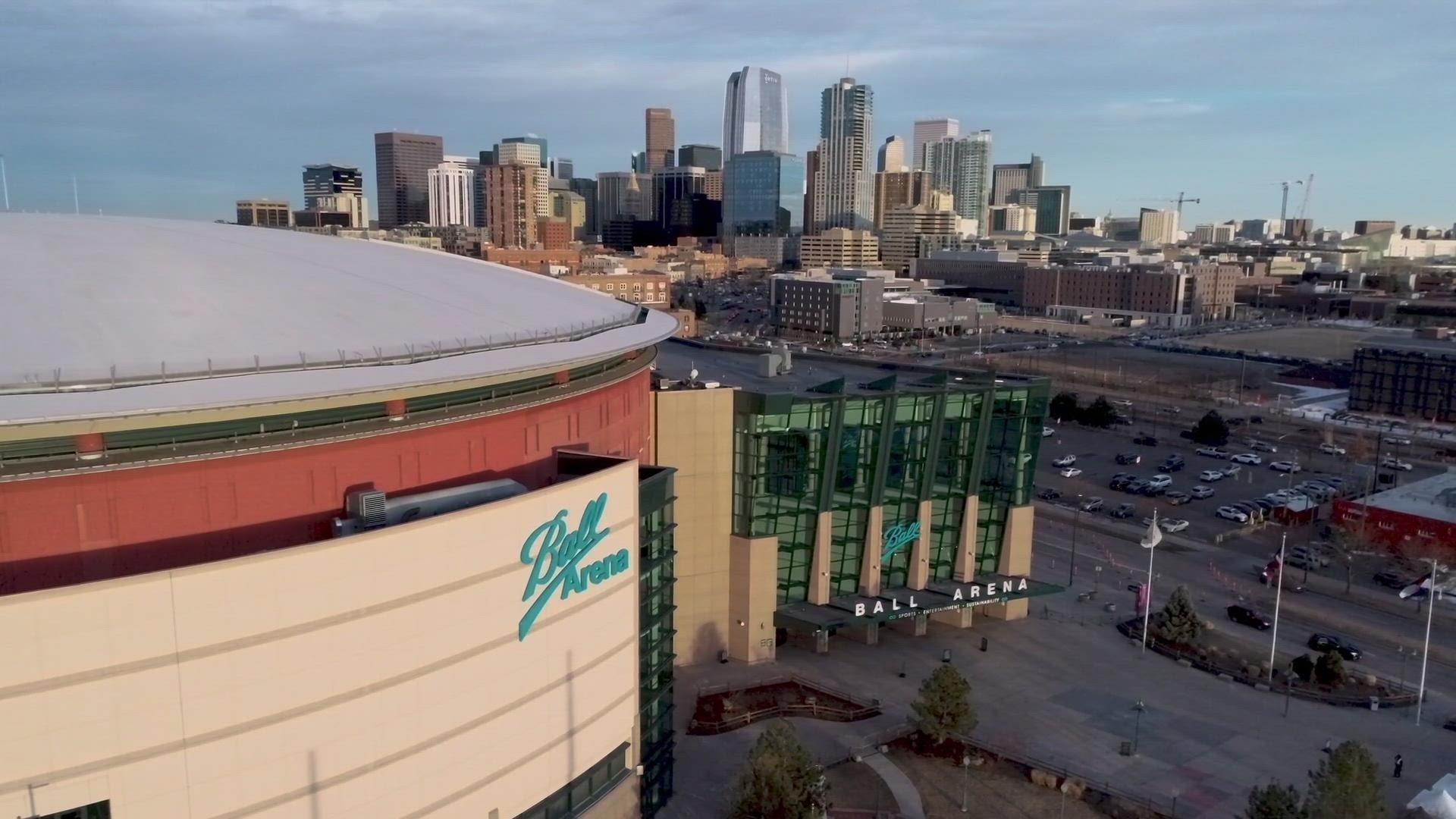 Aerial View Of Ball Arena