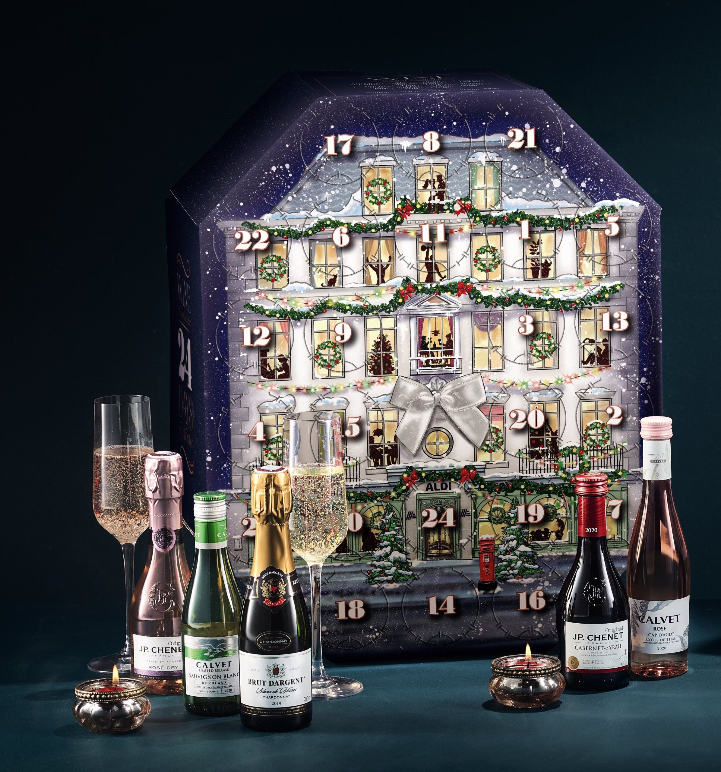 Aldi Has Brought Back Their Wine Advent Calendar For Christmas