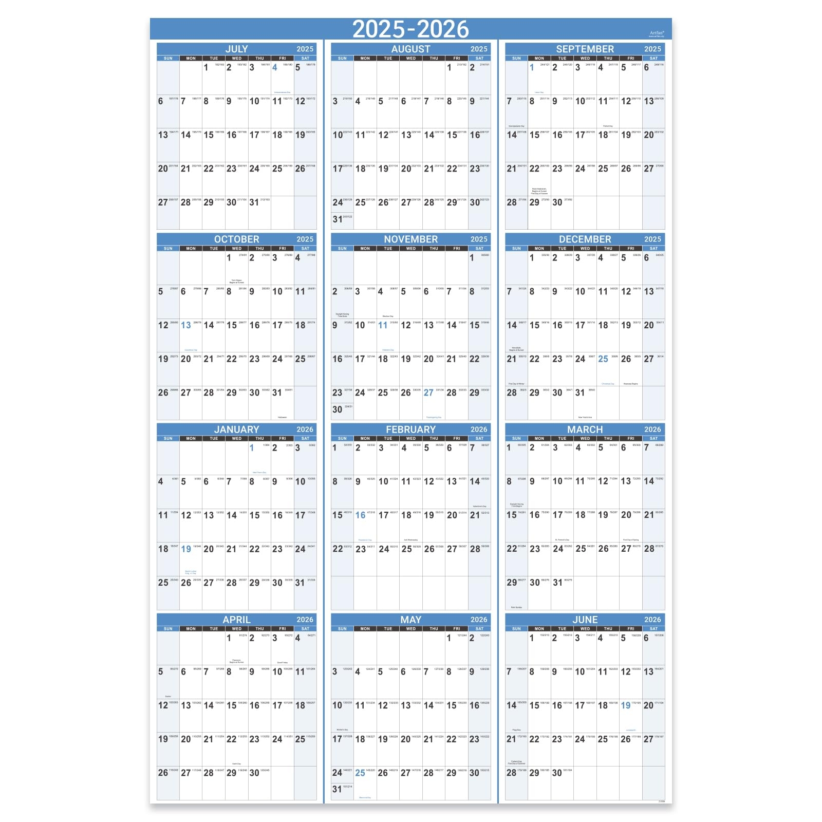 Julien Calender 2025