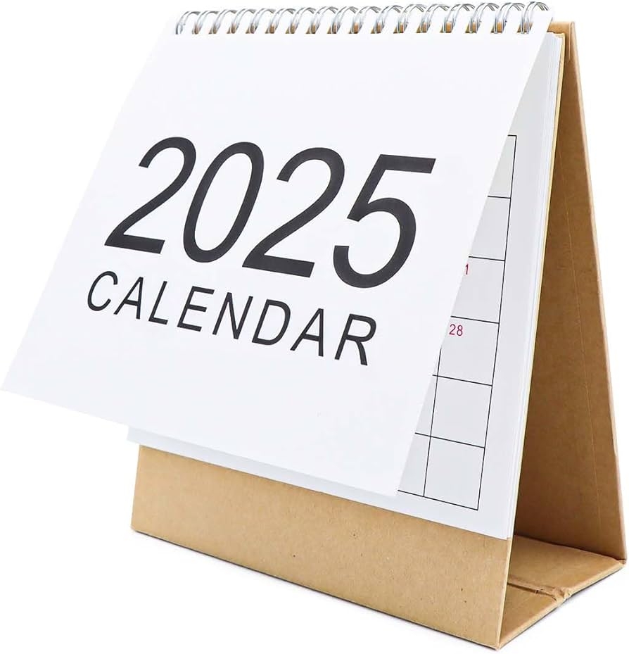 Amazon 2025 Standing Desk Calendars Small Stand Up Desk 