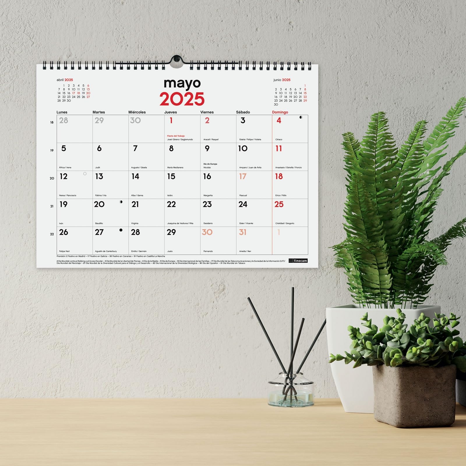 Spanish September Calendar 2025