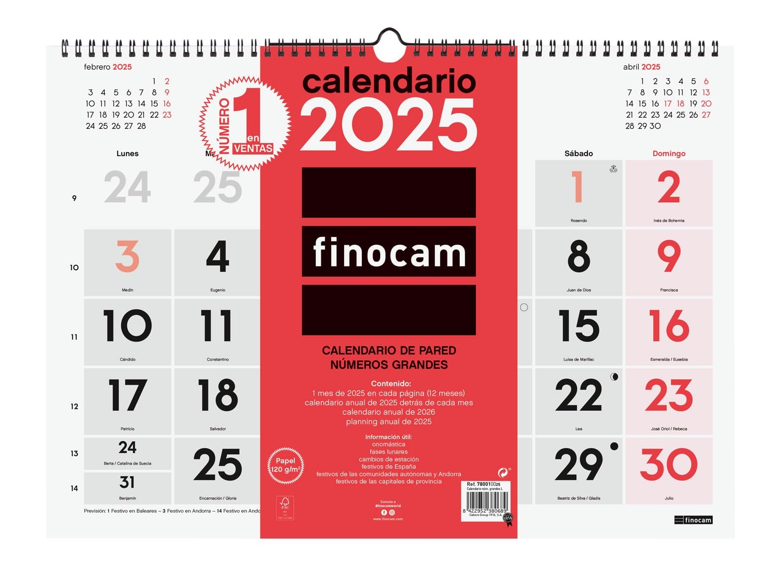 Spanish Calendar For December 2025
