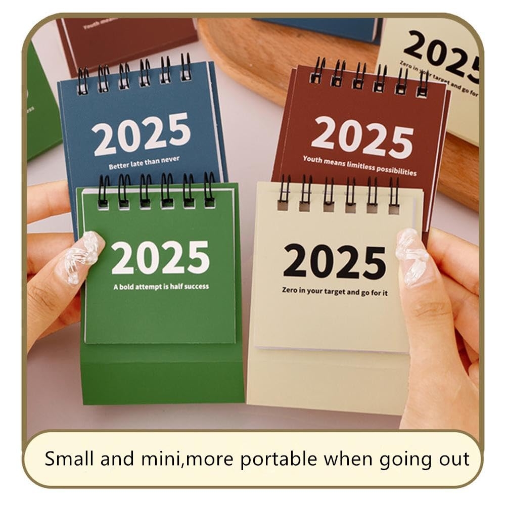 Amazon Naiveferry Mini Desk Calendar 2024 2025 August 2024 