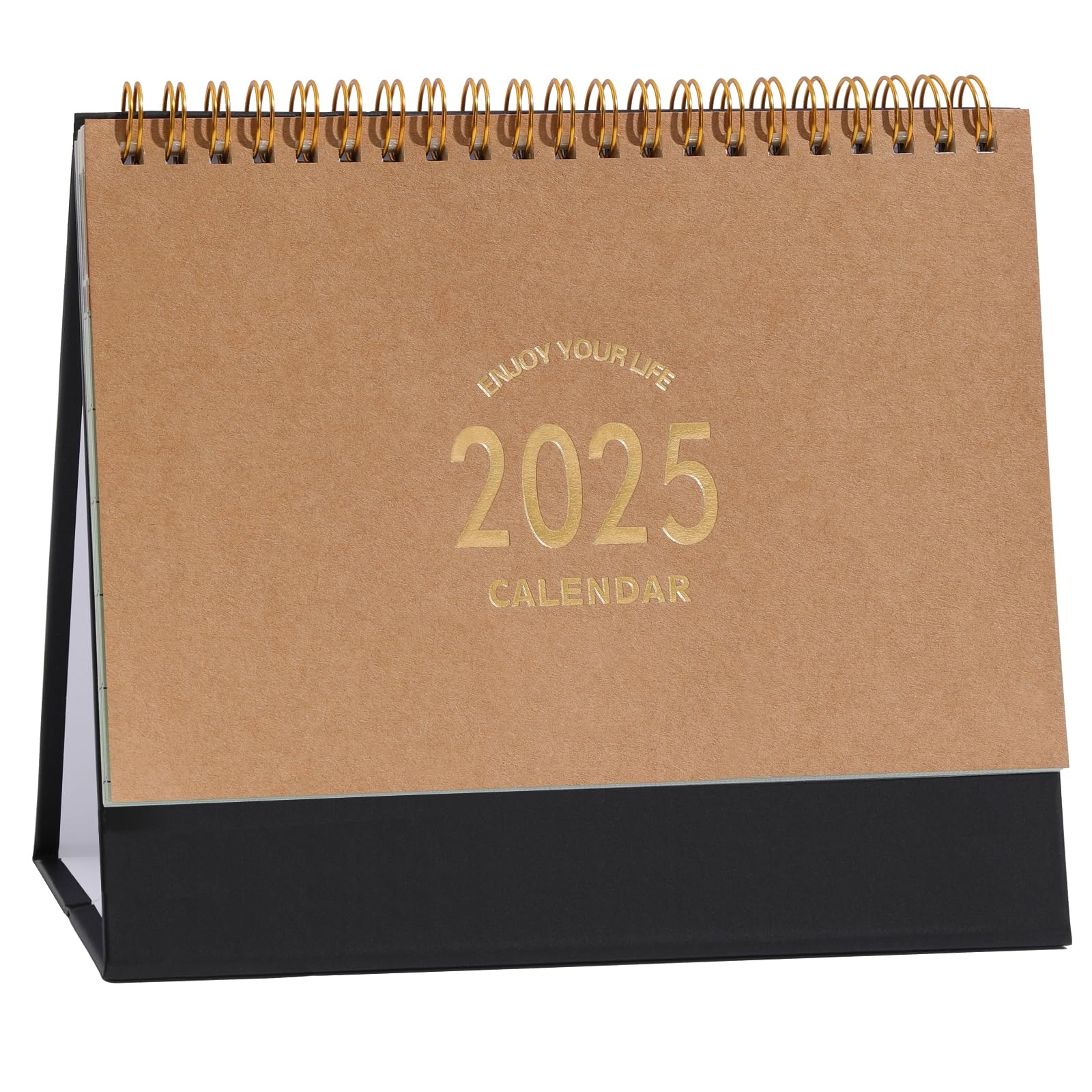 Amazon Small Desk Calendar 2025 Standing Flip Desktop 