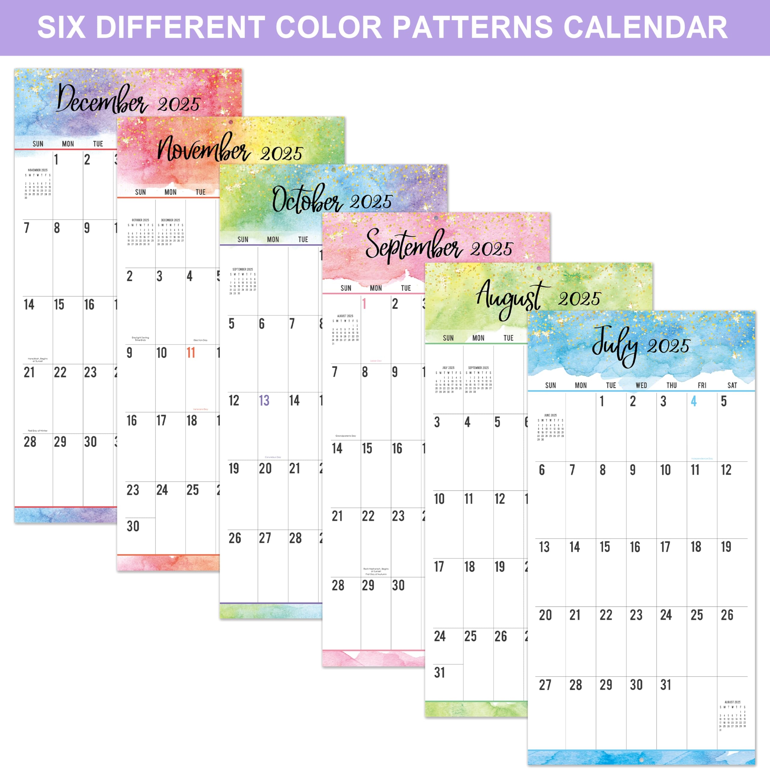 December 2025 Calendar Big