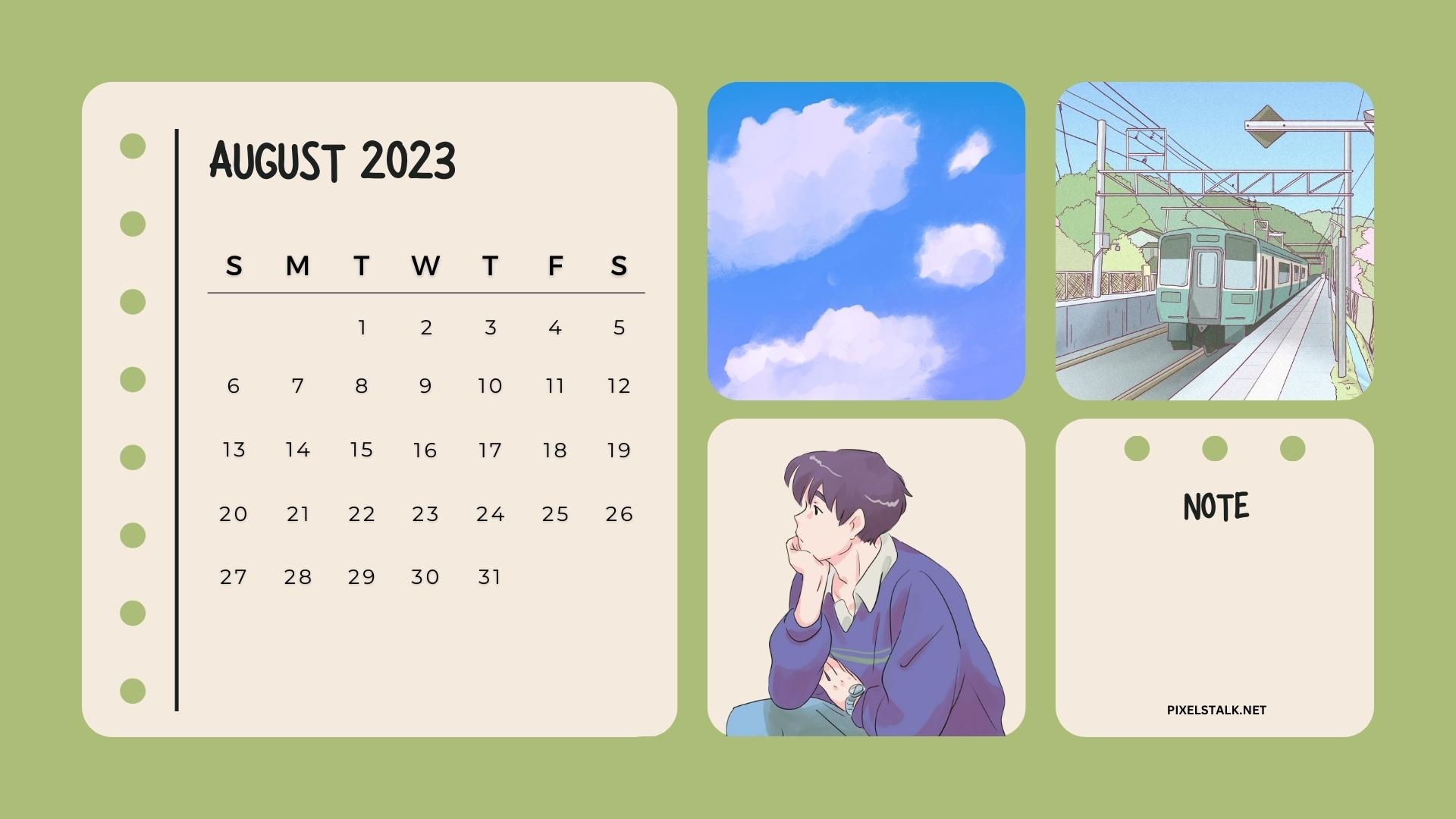 August 2023 Calendar Desktop Wallpapers Free Download August 2023 Calendar Desktop Wallpapers Free Download