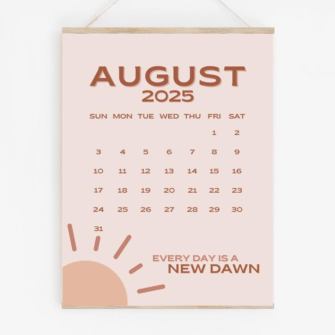 August 17th 2025 Calendar
