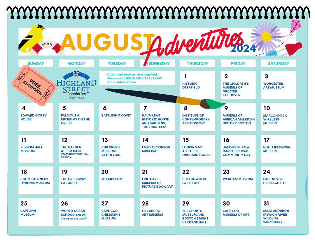 Boston Calendar Of Events August 2025