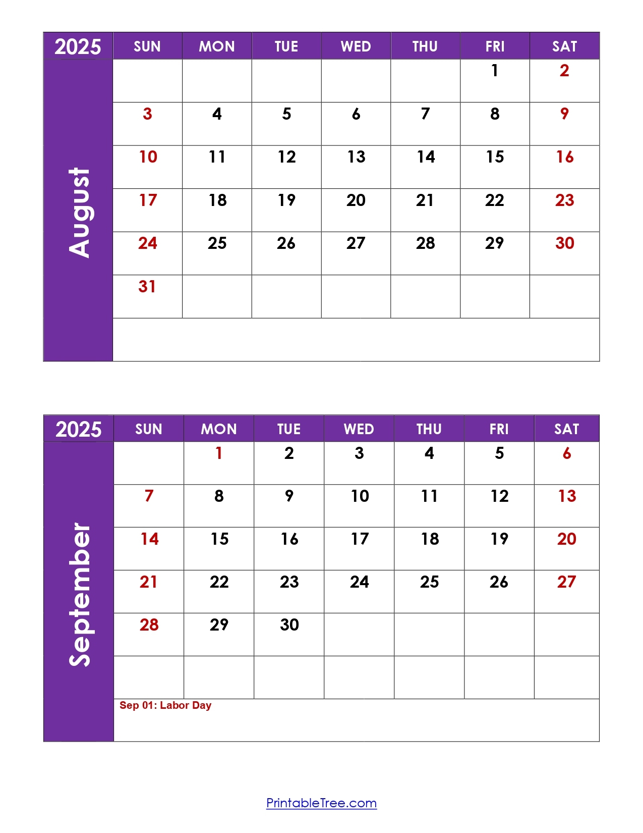 2025 Calendar With Holidays September