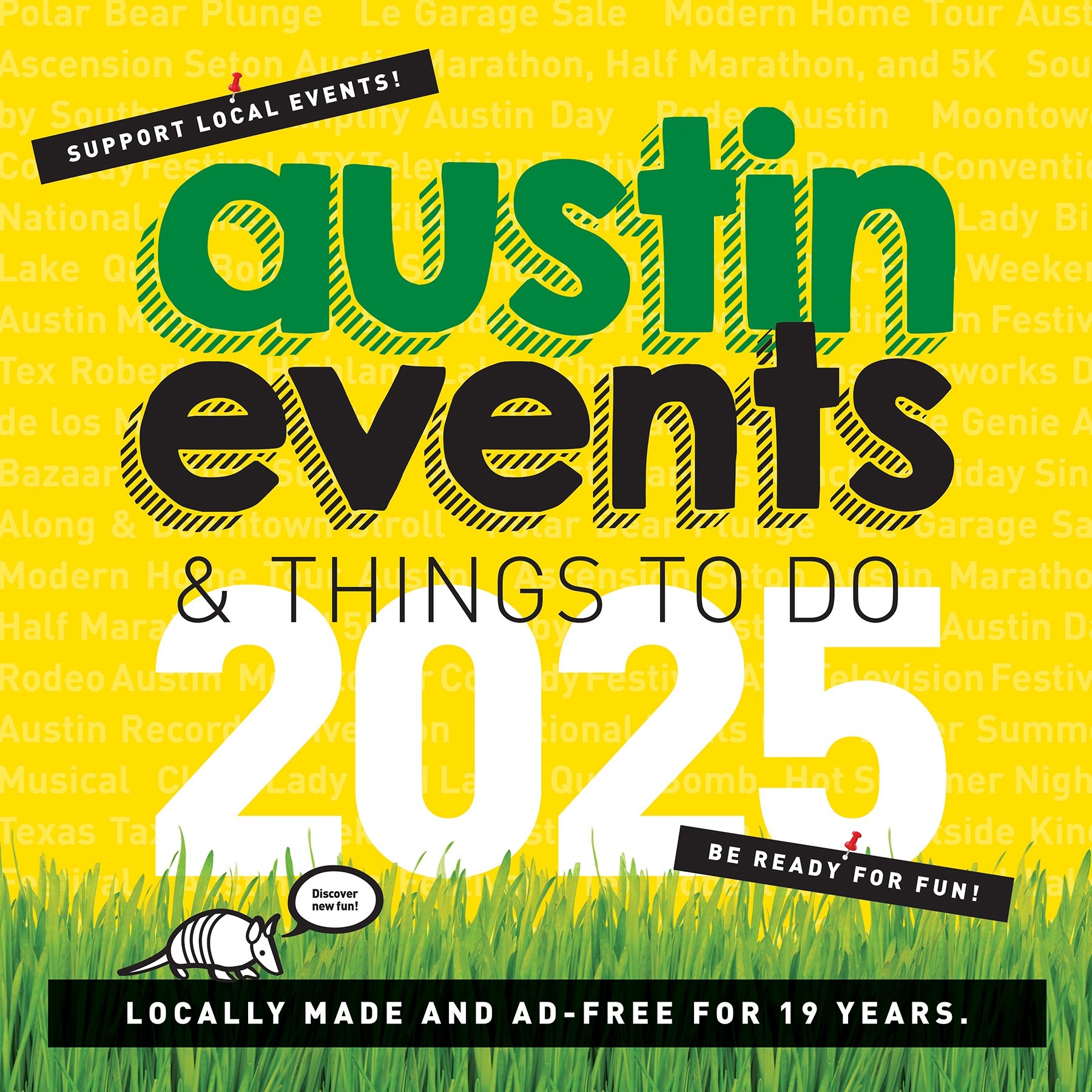 Austin Events Wall Calendar 2024