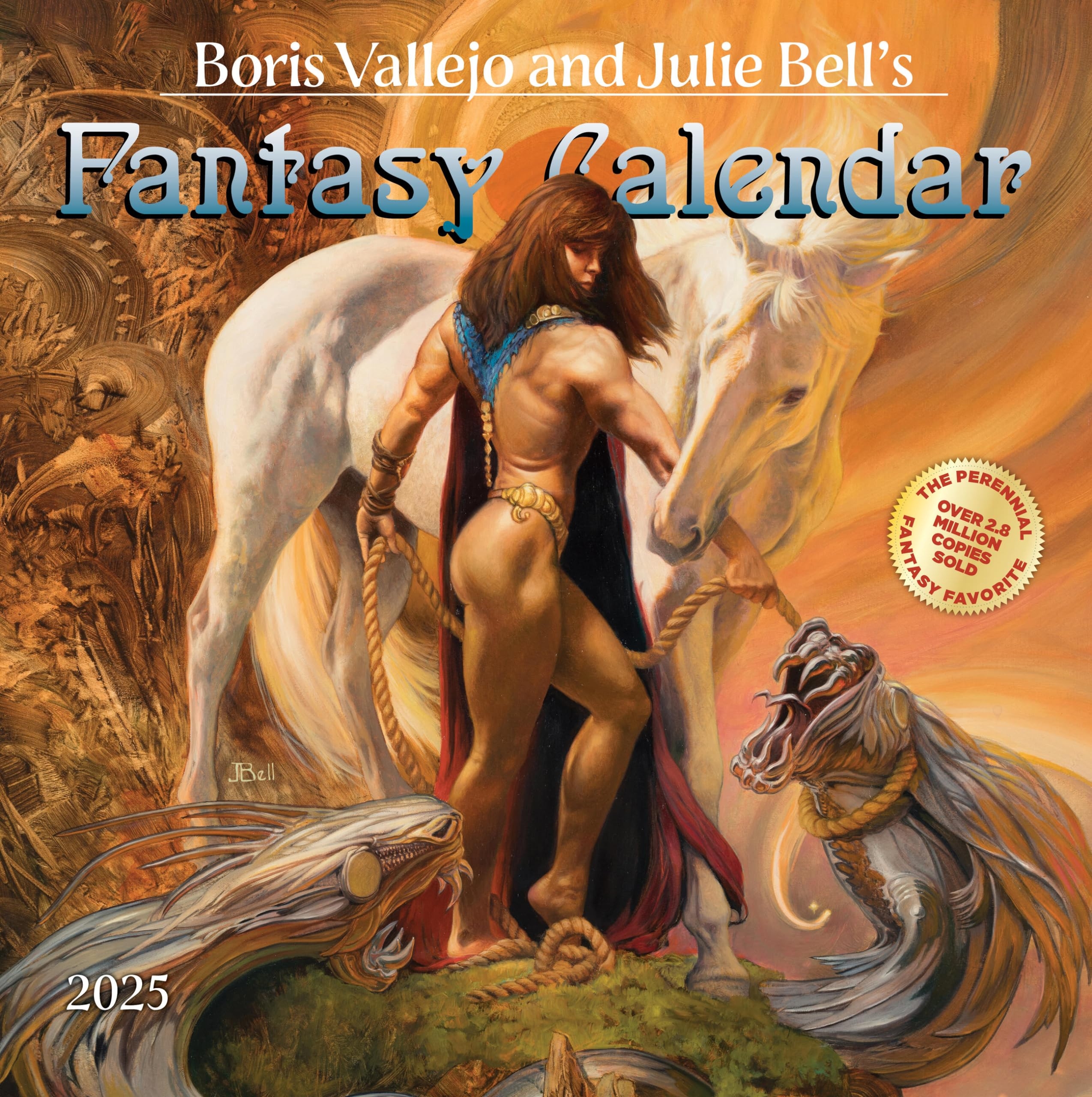 Boris Vallejo And Julie Bell s Fantasy Wall Calendar 2025 A Year Of Classic Images For 2025 Vallejo Boris Bell Julie Workman Calendars 9781523524594 Amazon Books