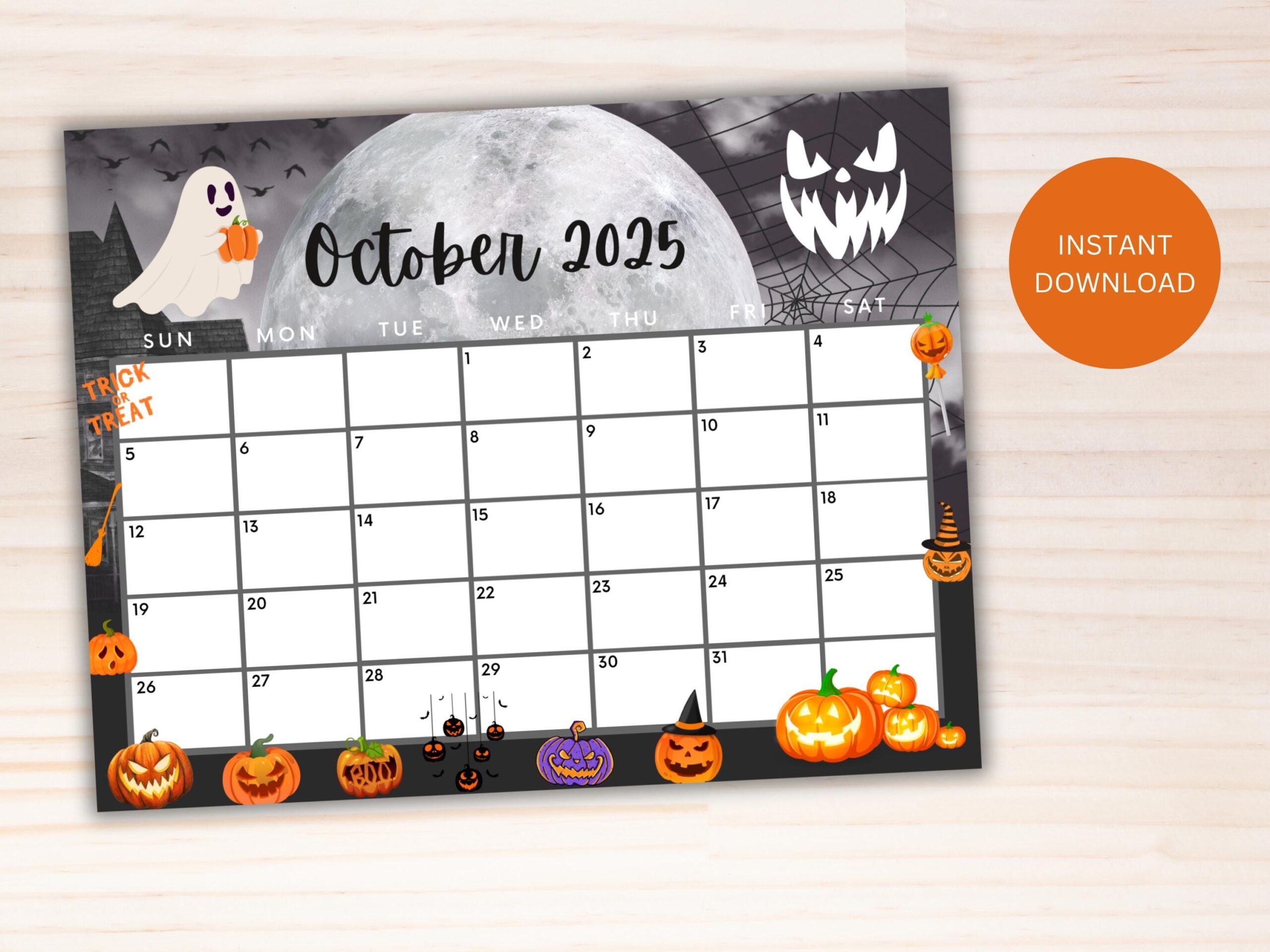 October 2025 Calendar Online
