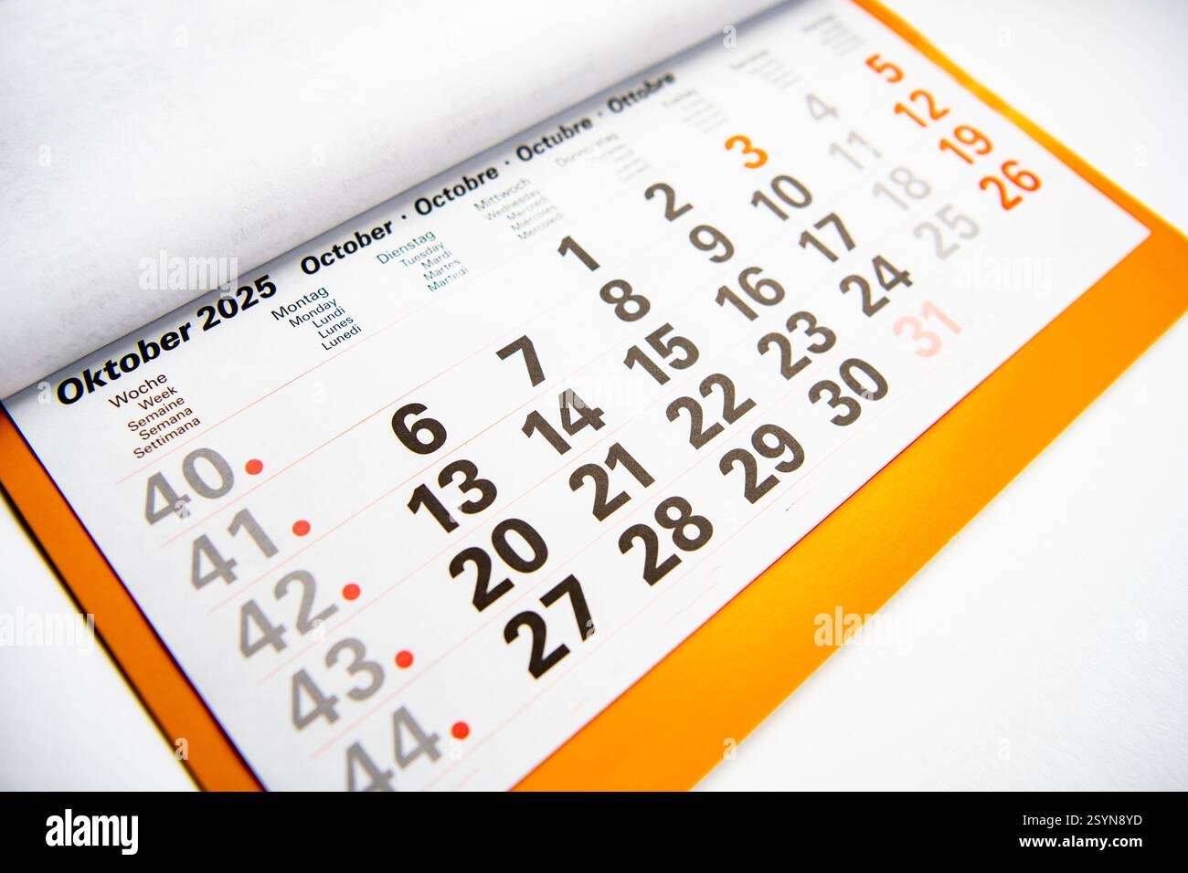 Coc October Calendar 2025