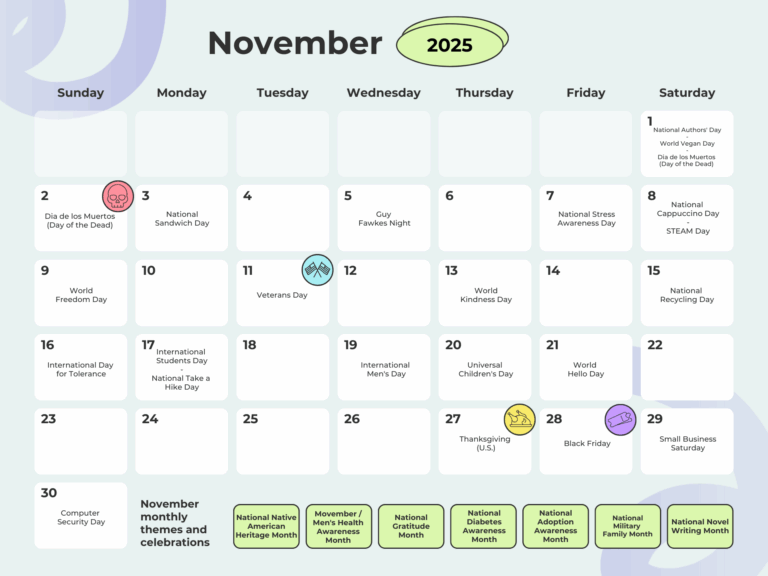 Complete 2025 Social Media Holidays Calendar 250 Dates 