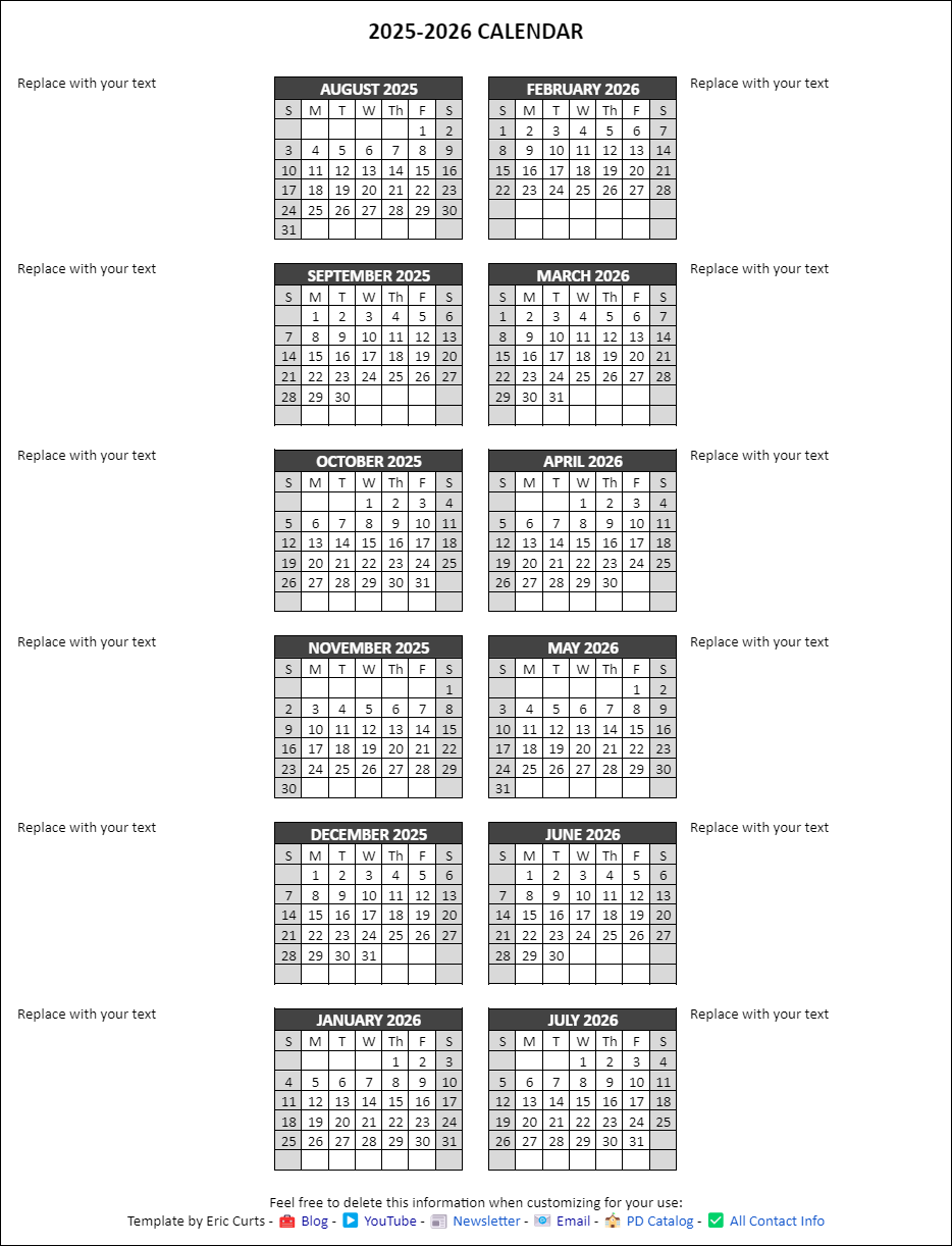 November 2025 Calendar Google Docs