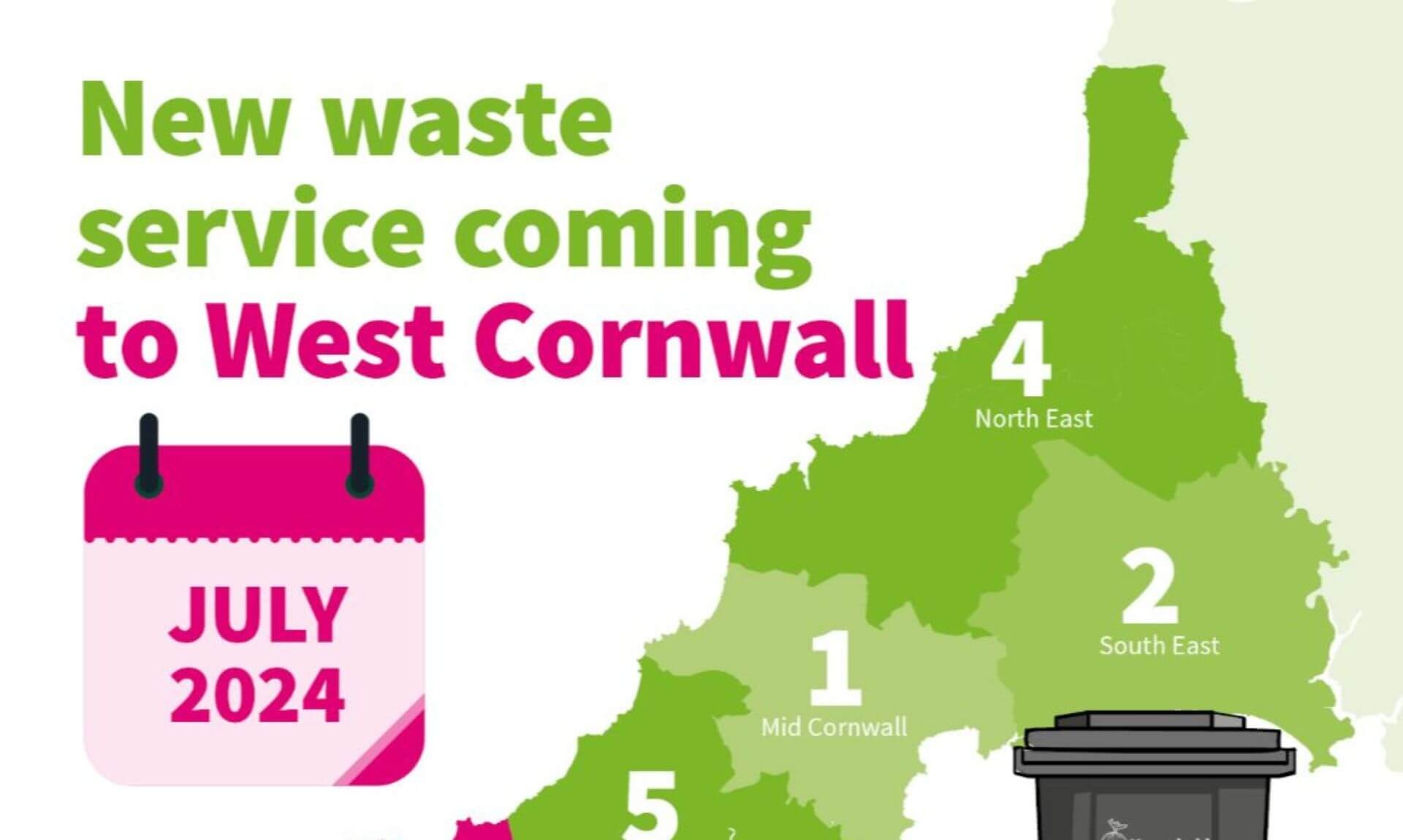 Cornwall Council Announces New Waste Collection Schedule For West Cornwall CornishStuff