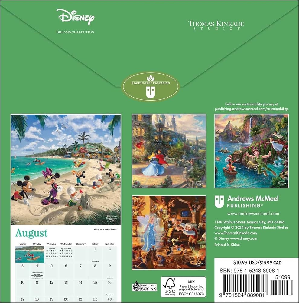 August 2025 Disney Calendar