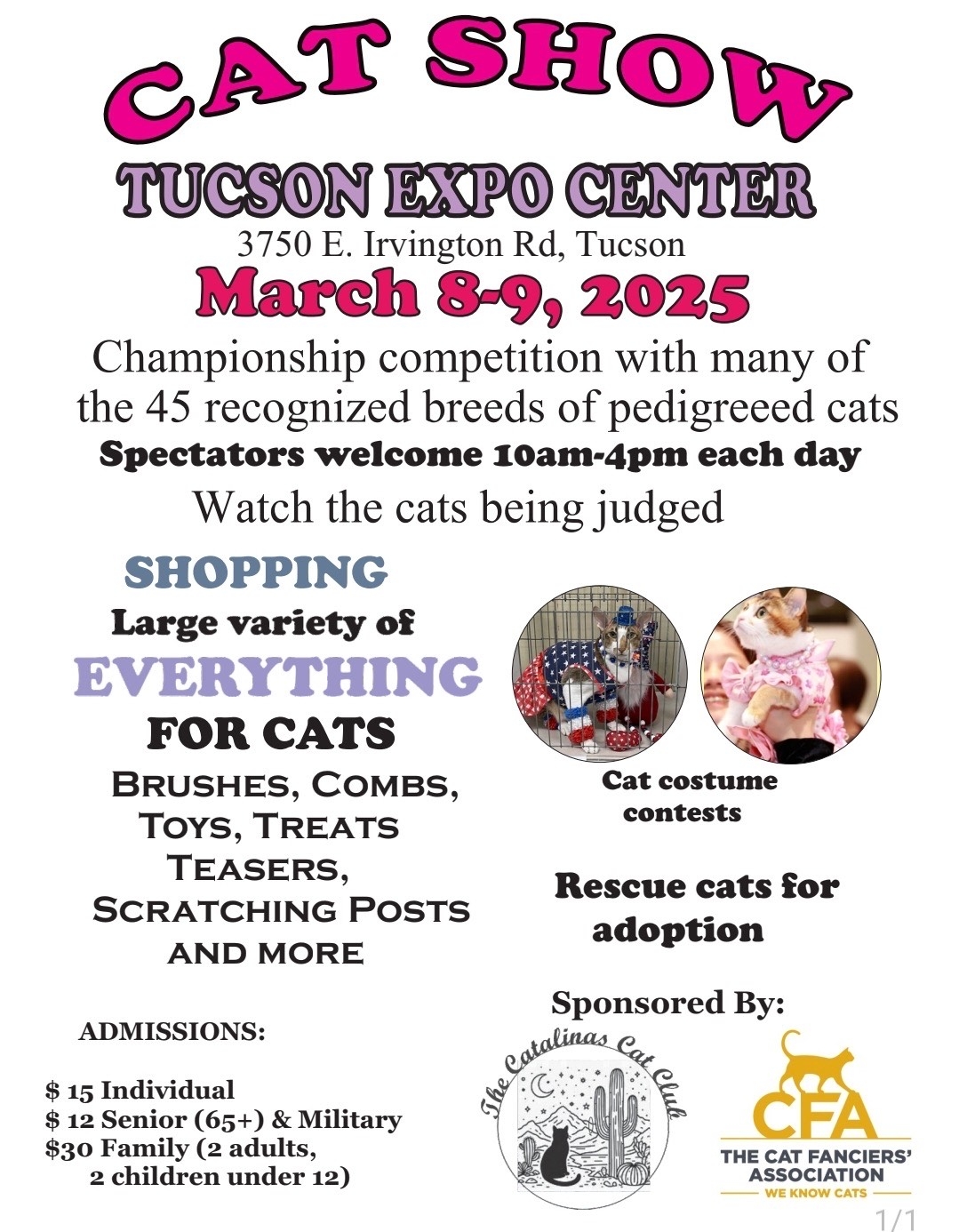 Tucson Calendar Of Events November 2025