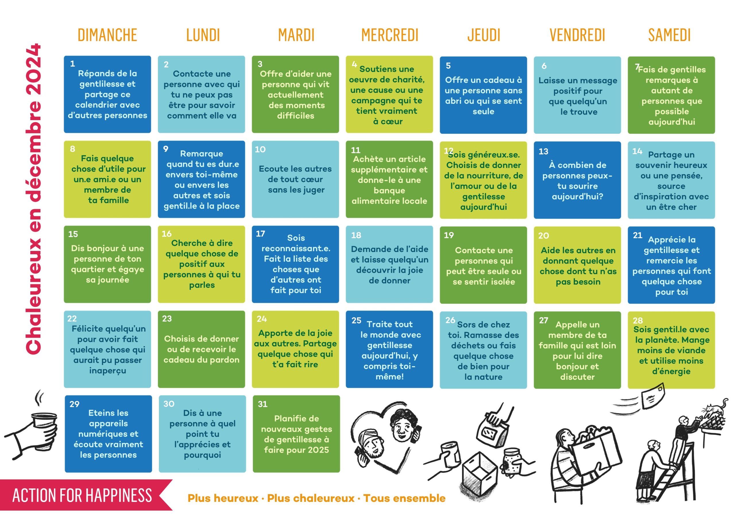 Do Good December Action For Happiness