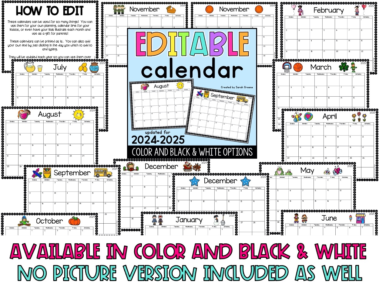 2025 December Calendar Editable