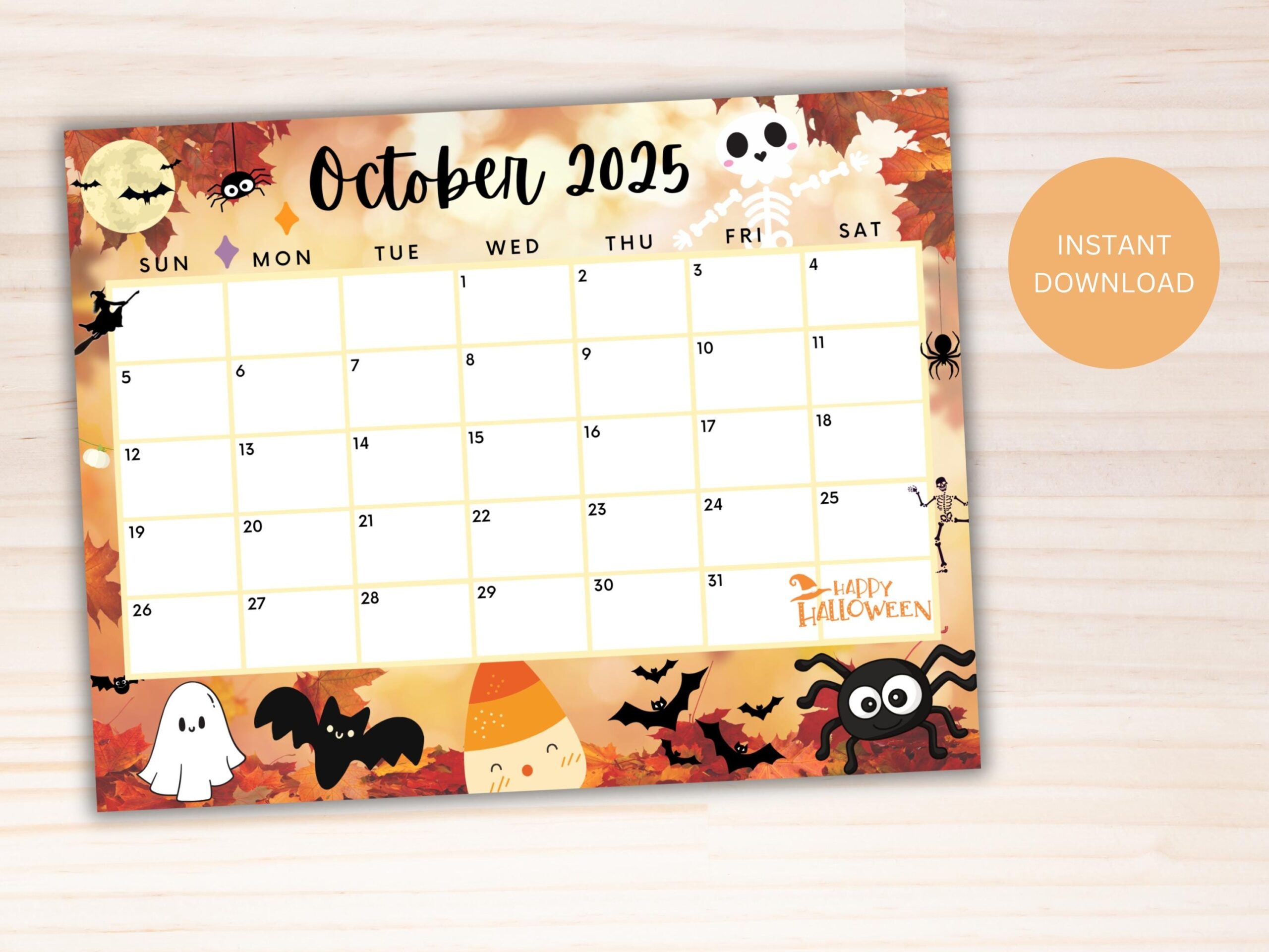 Kindness Calendar October 2025