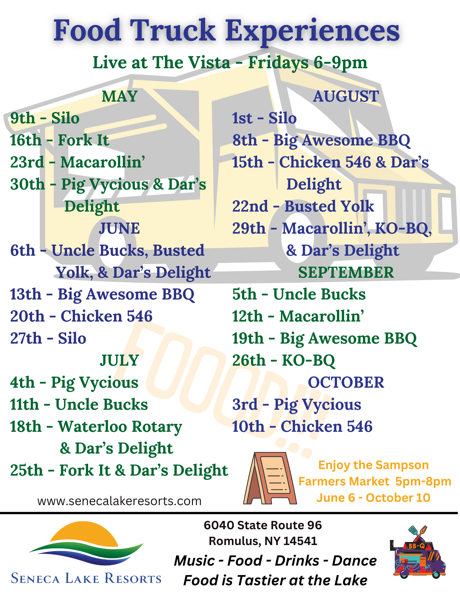 Events Seneca Lake Resorts