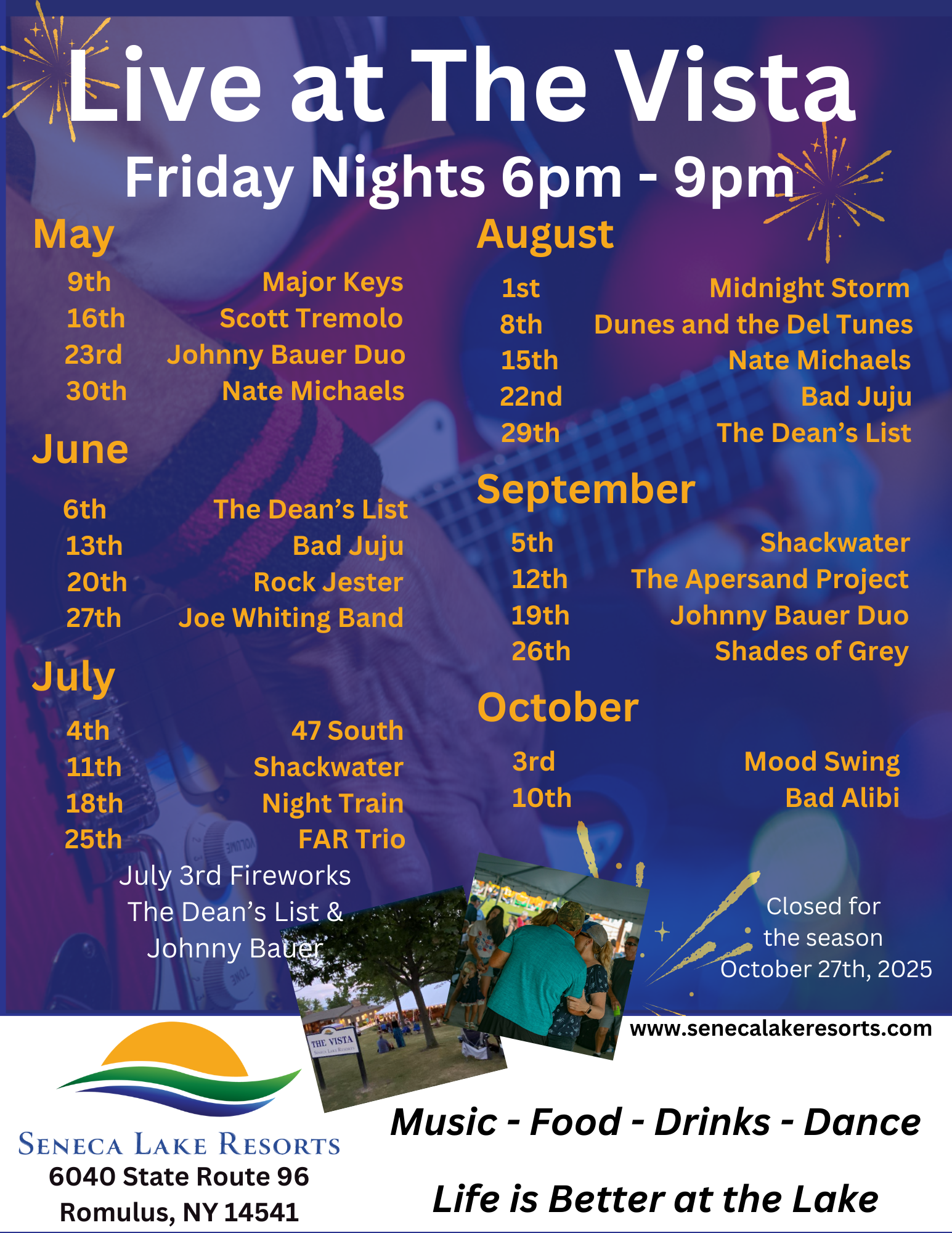 Events Seneca Lake Resorts