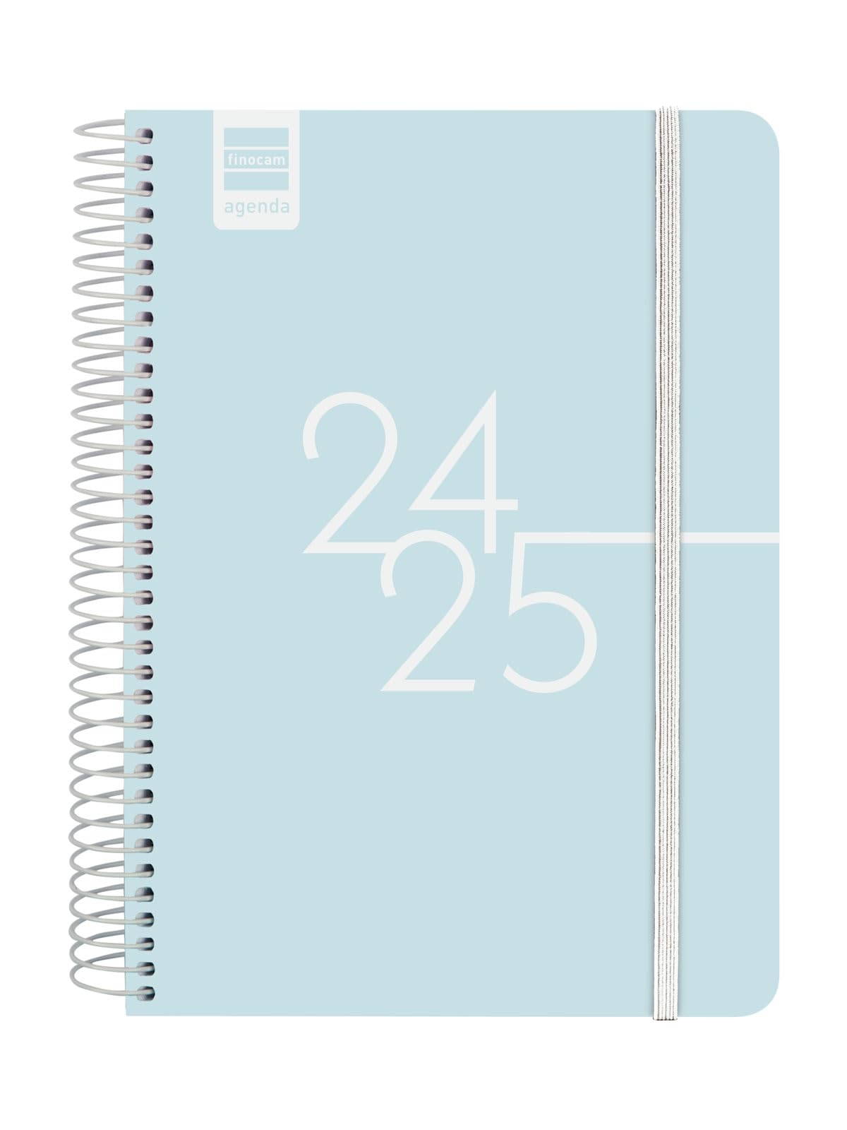 Finocam Calendar Kart 2024 2025 1 Day Page September 2024 August 2025 12 Months Celeste Spanish Amazon sg Office Products