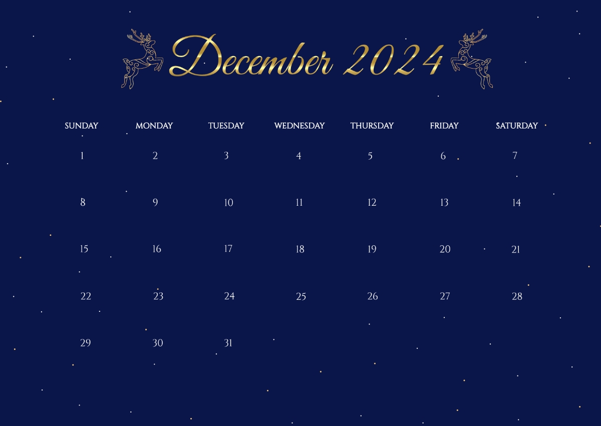 Free December 2025 Calendar Templates Editable And Printable