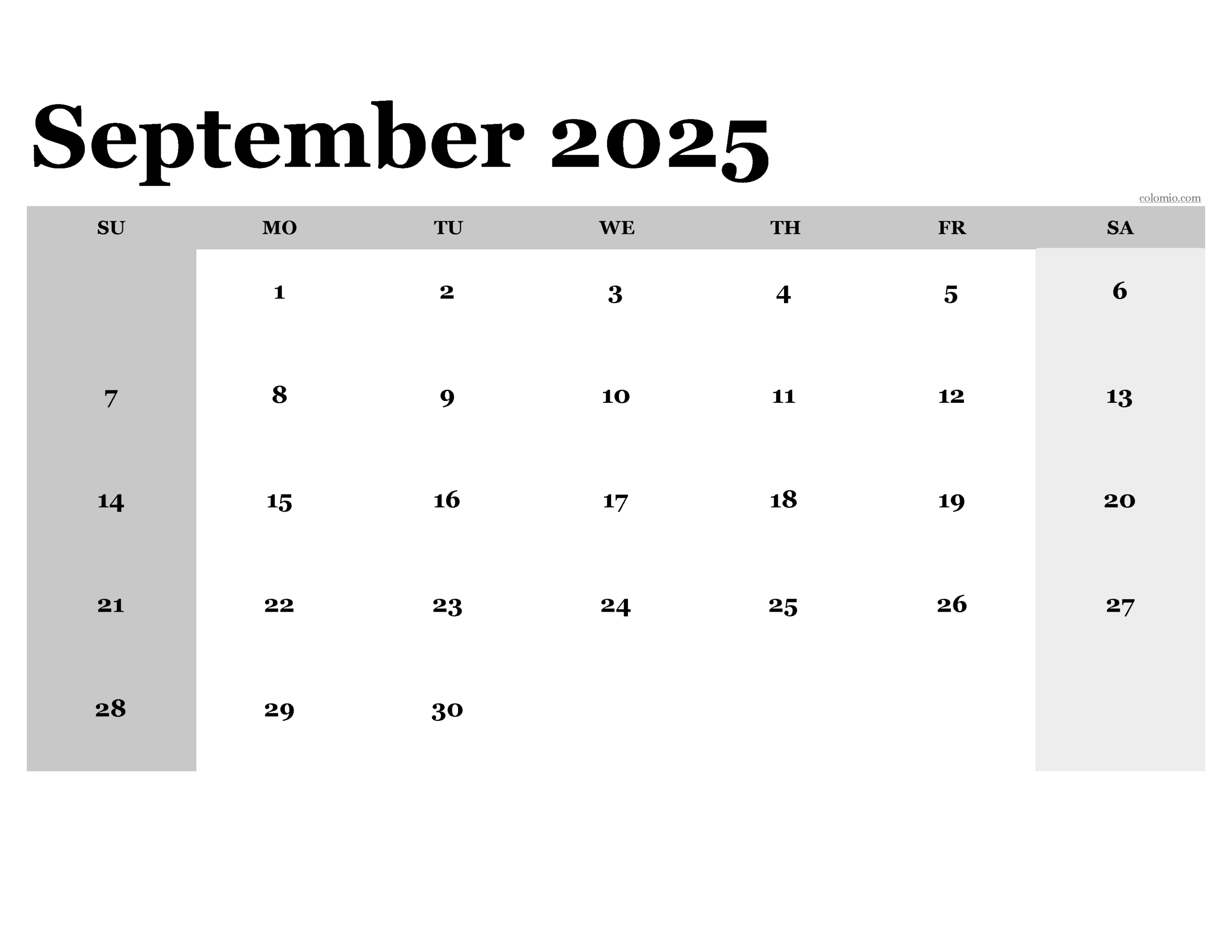 Diversity Calendar September 2025