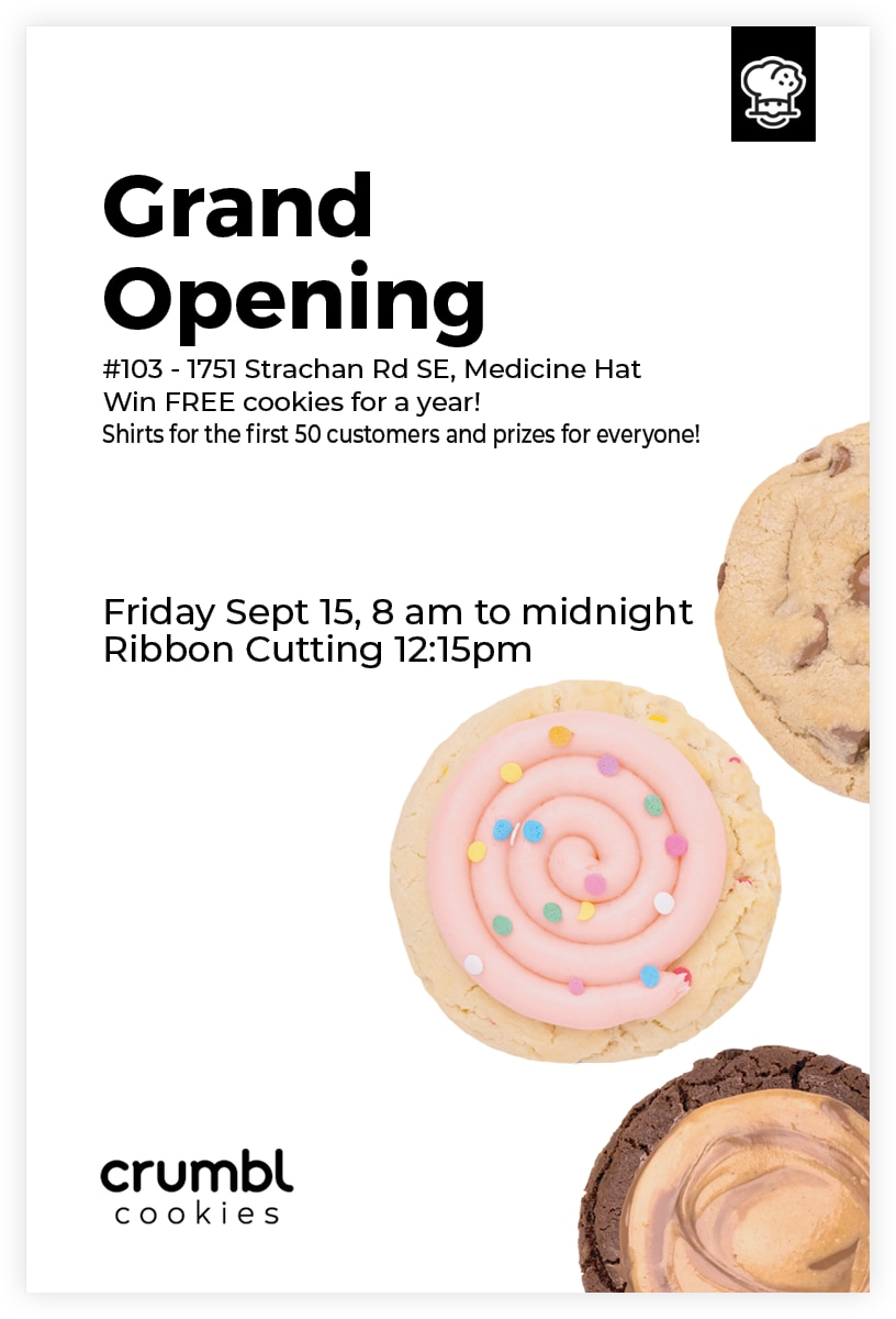 Grand Opening For Crumbl Cookies Southeast Alberta Chamber Of Commerce