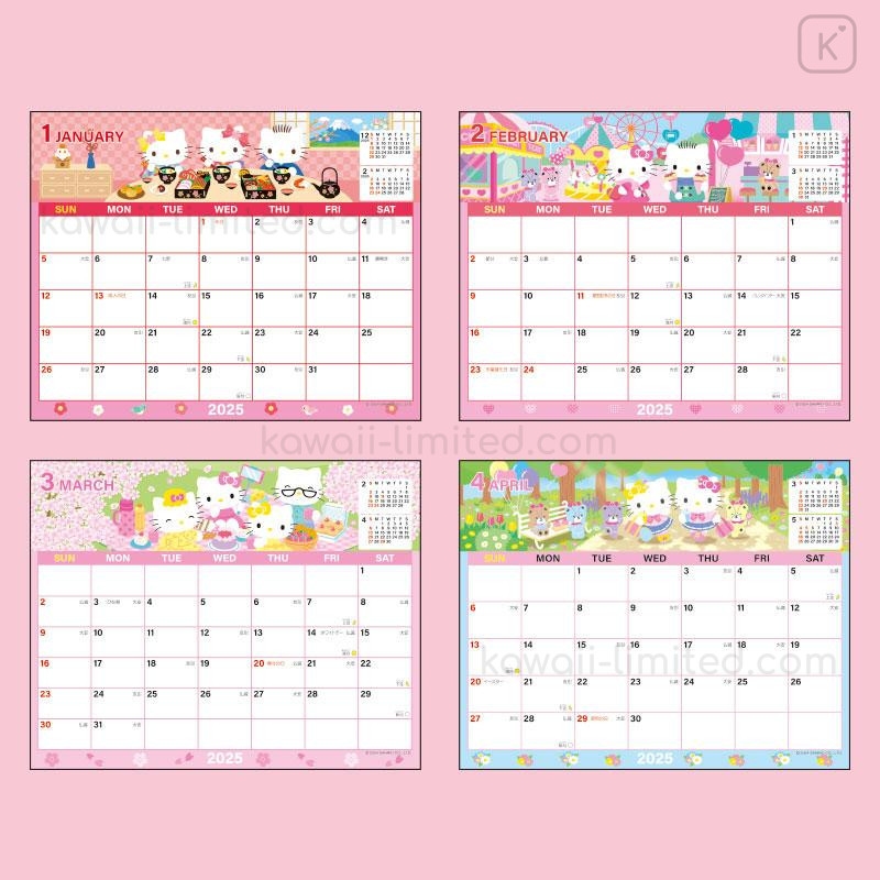 Hello Kitty November Calendar 2025