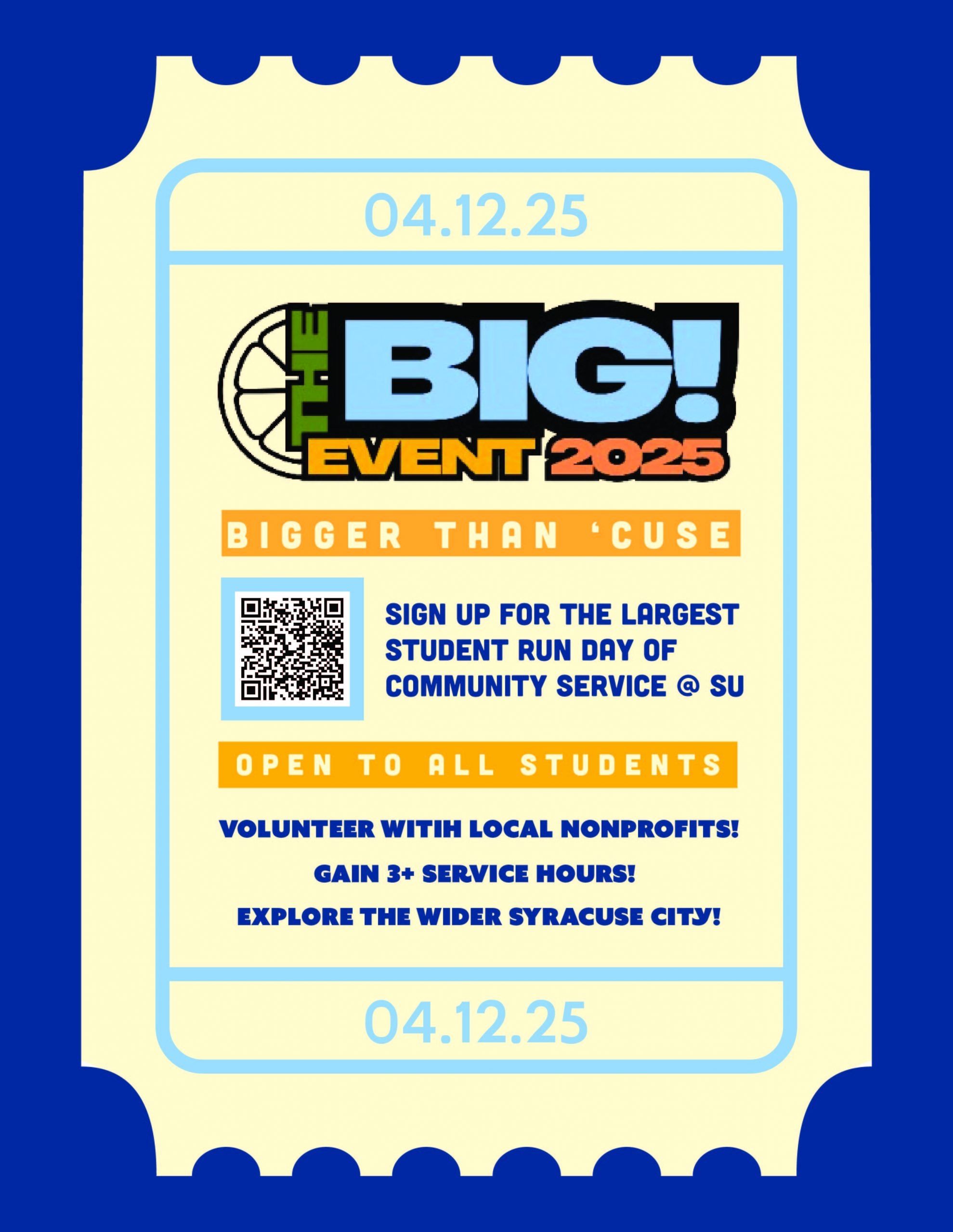 Join The BIG Event 2025 Hosted By Orange Seeds Civic Engagement