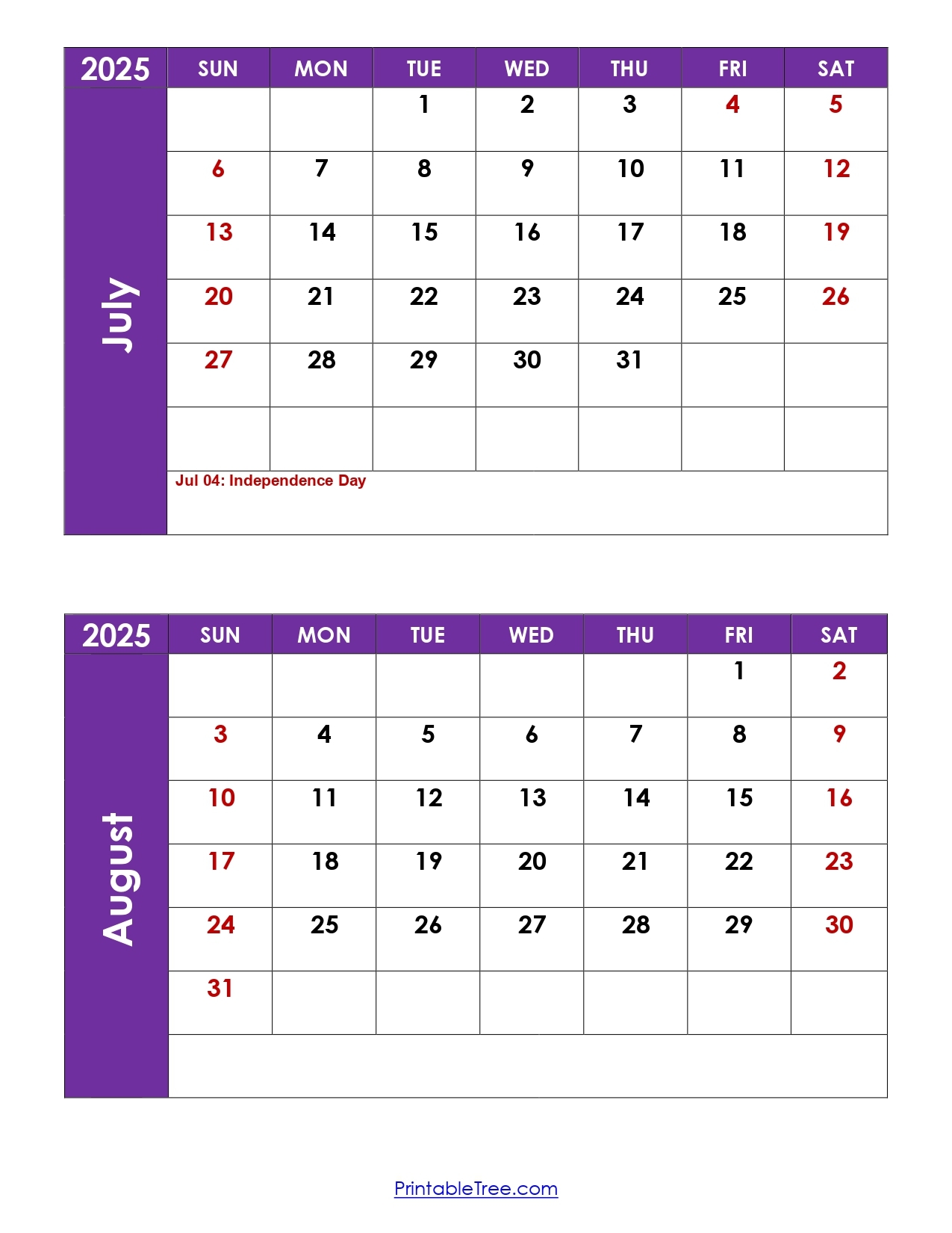 August Calendar 2025 Canada Pdf