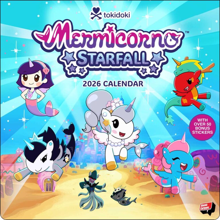 Mermicorno Starfall 2026 Wall Calendar With 50 Bonus Stickers Book Summary U0026 Video Official Publisher Page Simon U0026 Schuster Canada