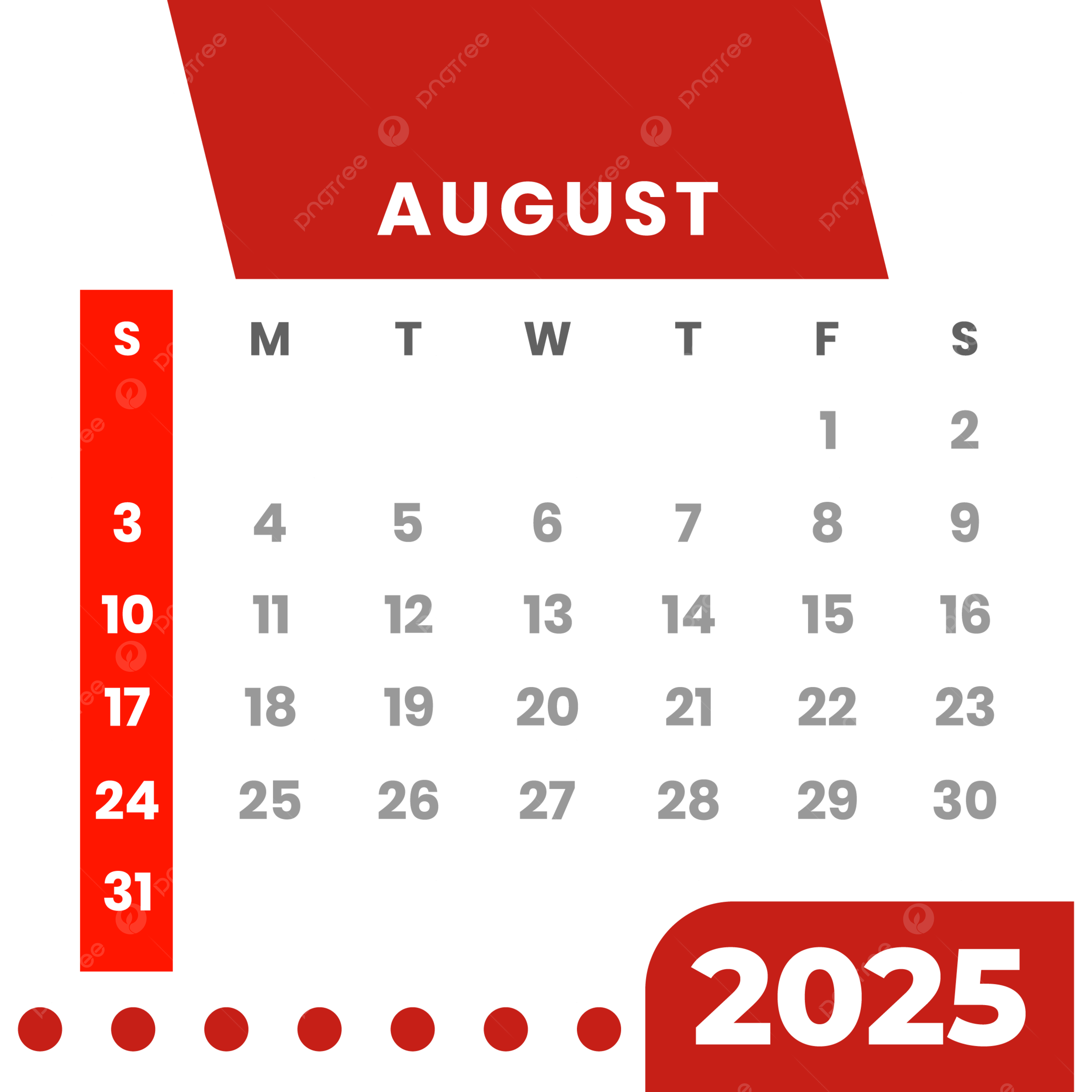 August 2025 Calendar Of Events