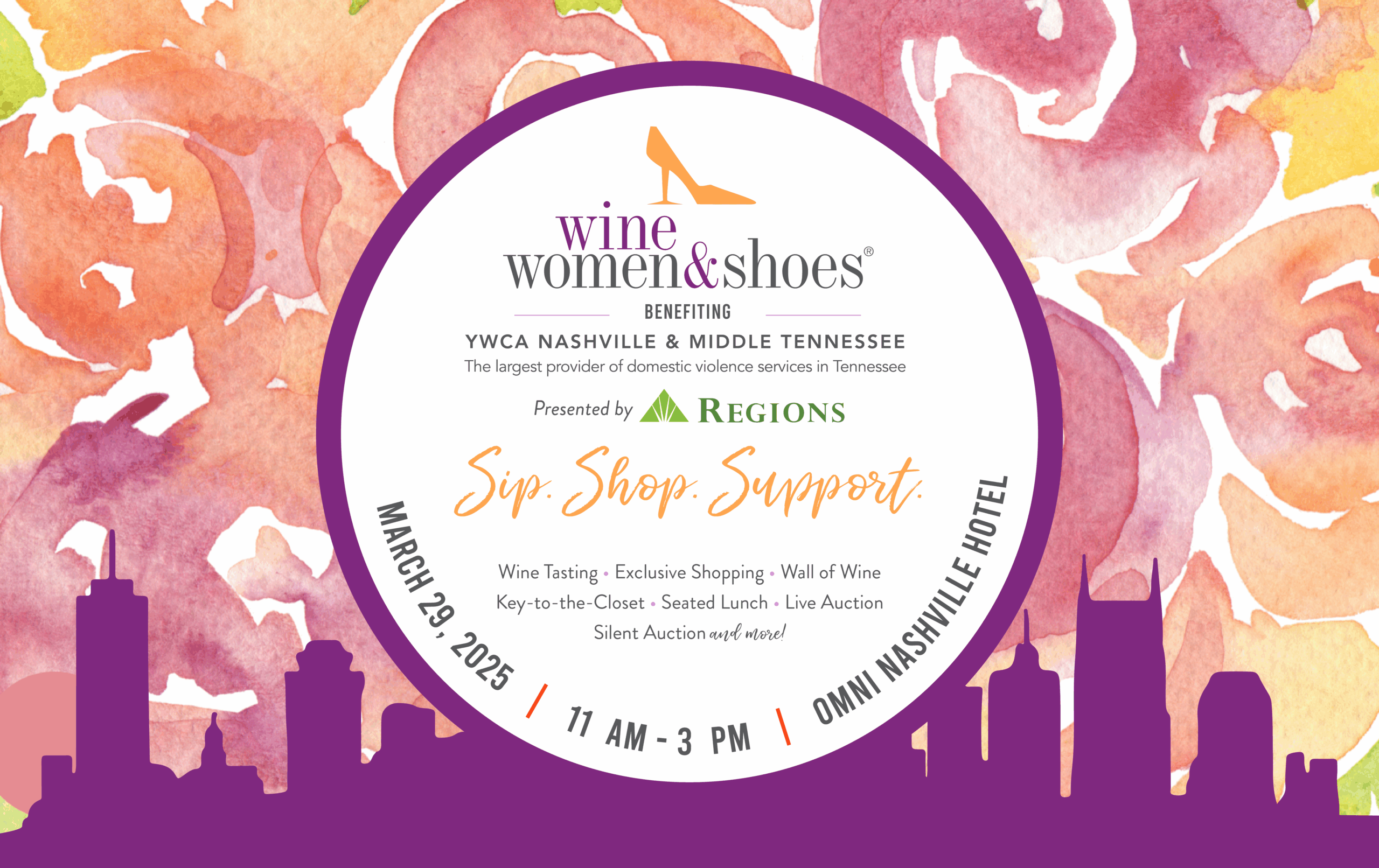 Nashville TN 2025 Wine Women U0026 Shoes
