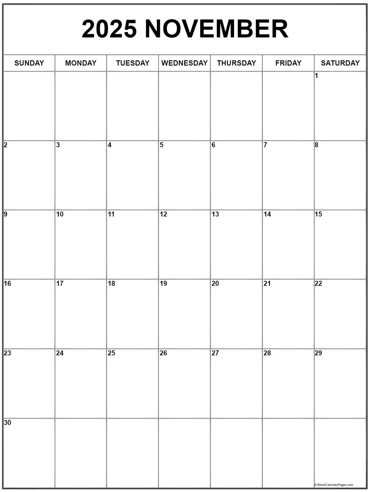 14 November 2025 Calendar