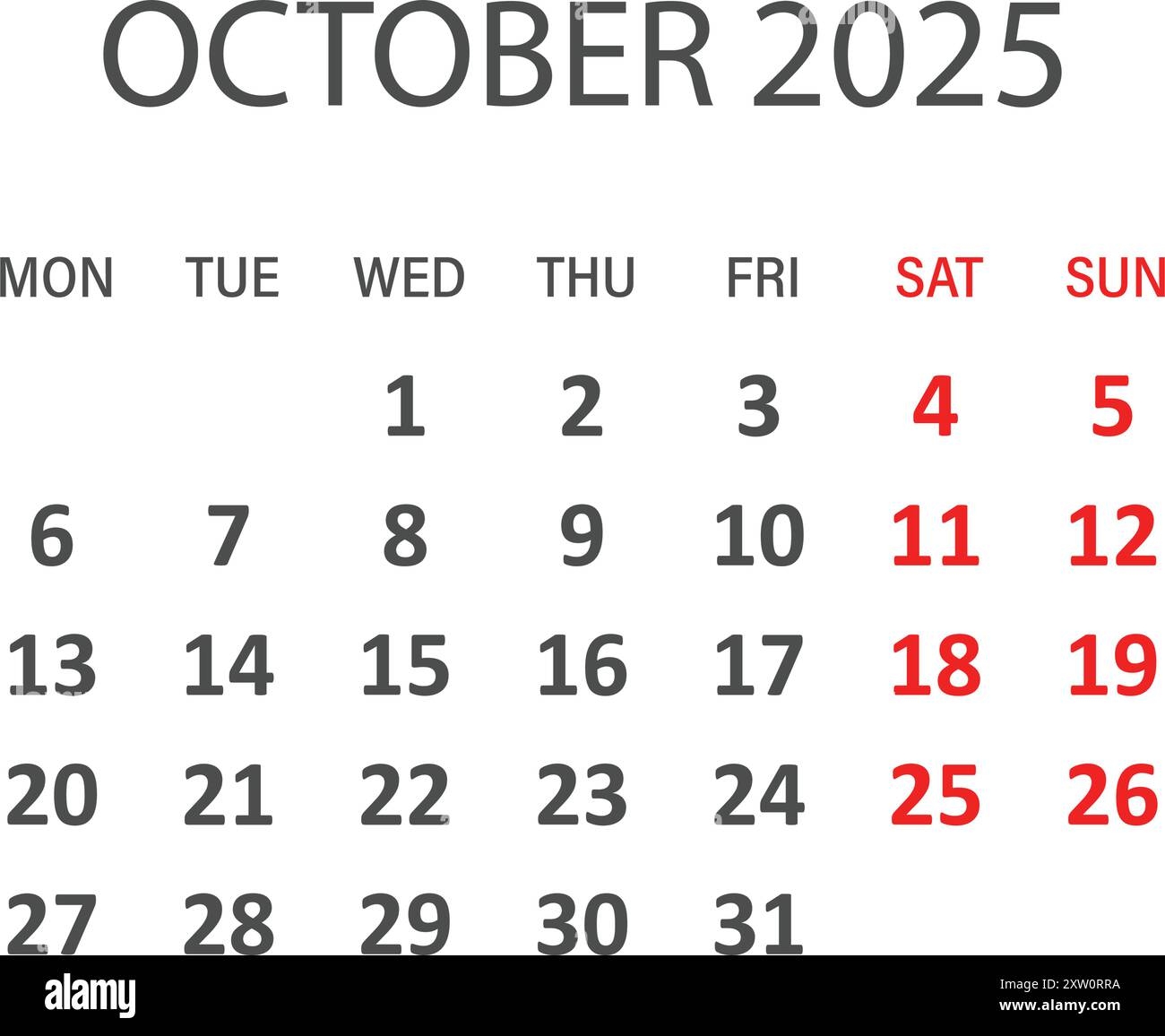 October 2025 Kohinoor Calendar
